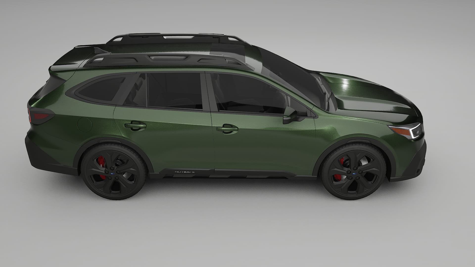 Subaru Outback VI BS prefacelift pre-LCI TPU Paint Protection Film | LAGOON Color Change PPF Full Pre-Cut Kit