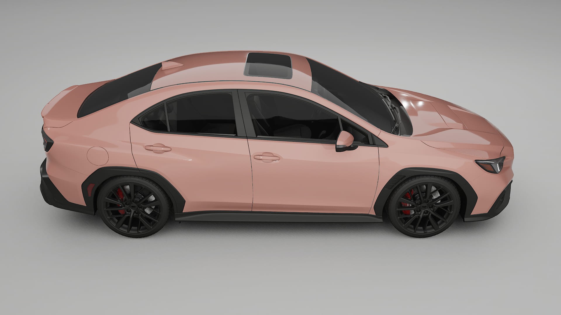 Subaru WRX VB TPU Paint Protection Film | BLUSH Color Change PPF Full Pre-Cut Kit