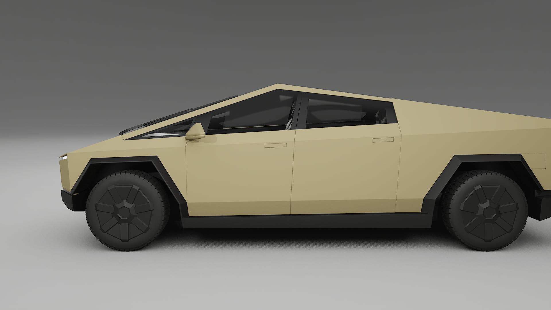 Tesla Cybertruck TPU Paint Protection Film | SAND Color Change PPF Full Pre-Cut Kit