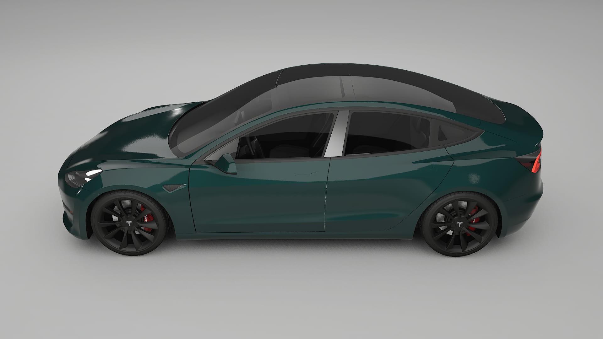 Tesla Model3 TPU Paint Protection Film | INFERNO Color Change PPF Full Pre-Cut Kit