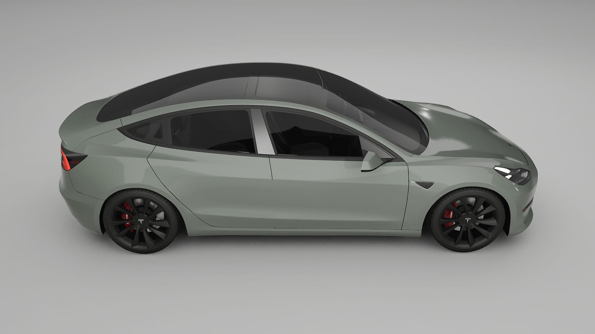 Tesla Model3 TPU Paint Protection Film | SLATE Color Change PPF Full Pre-Cut Kit