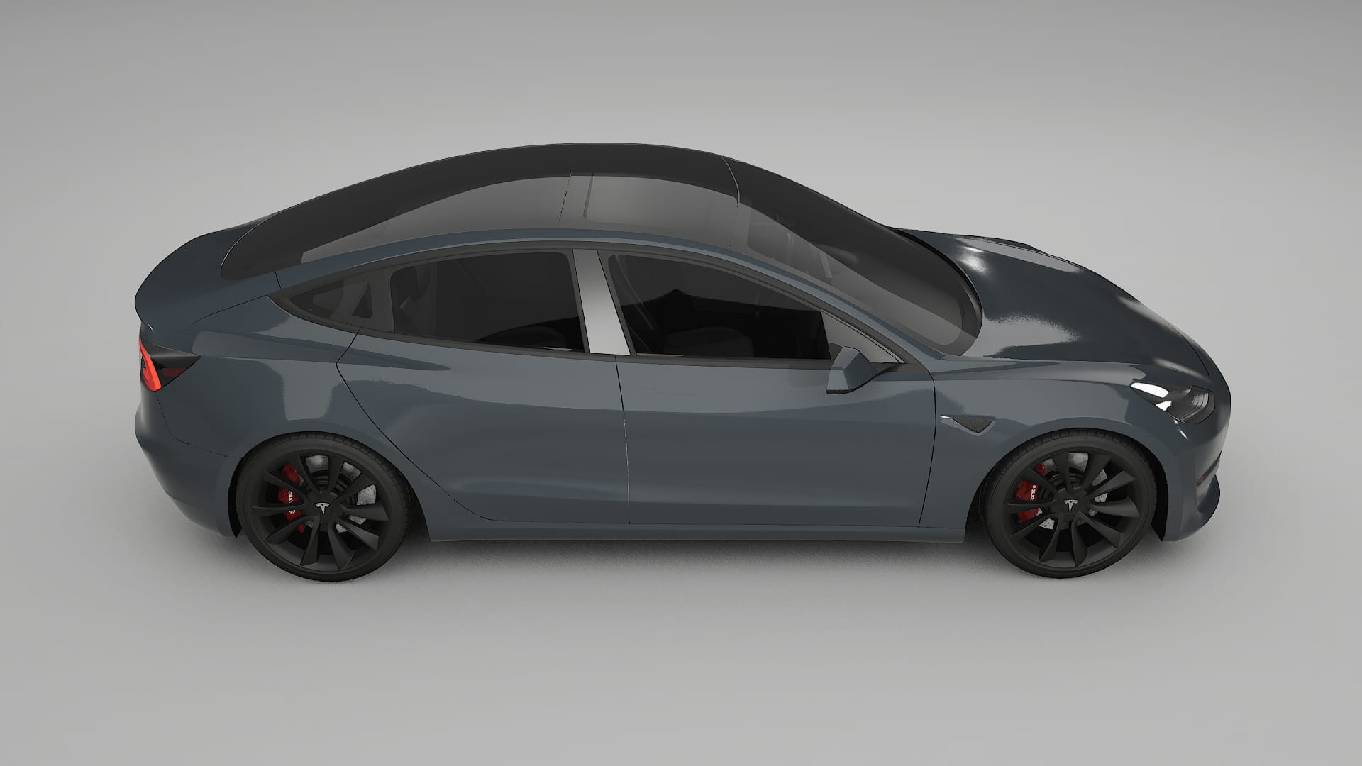 Tesla Model3 TPU Paint Protection Film | GRANITE Color Change PPF Full Pre-Cut Kit