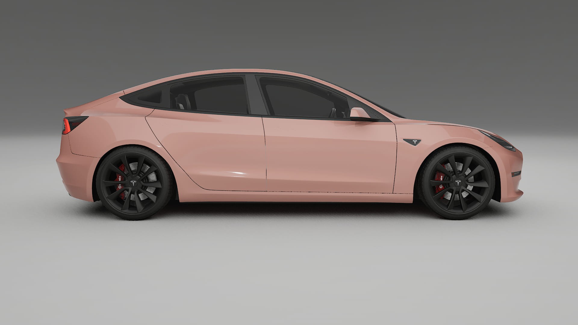 Tesla Model3 TPU Paint Protection Film | BLUSH Color Change PPF Full Pre-Cut Kit