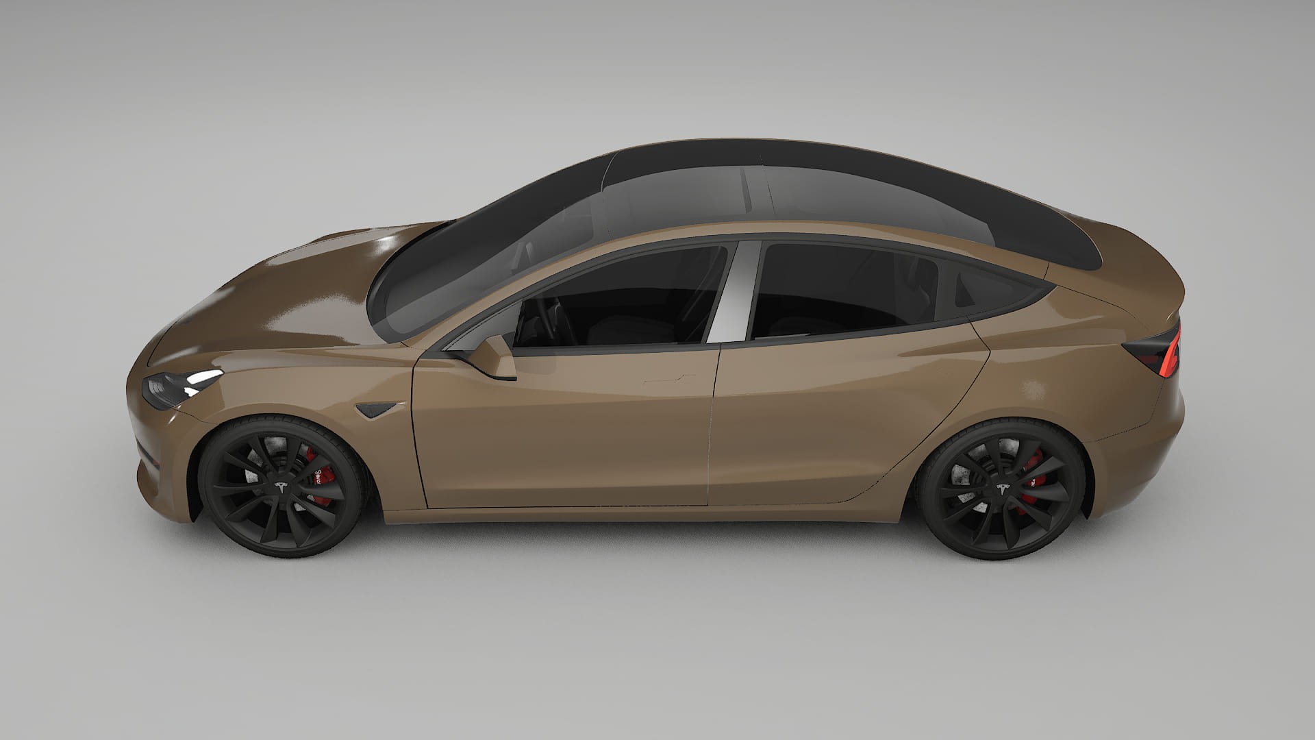 Tesla Model3 TPU Paint Protection Film | SAHARA Color Change PPF Full Pre-Cut Kit