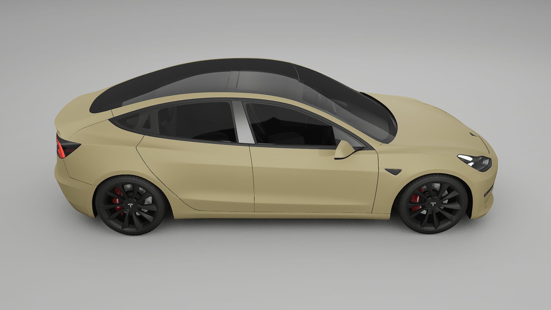 Tesla Model3 TPU Paint Protection Film | SAND Color Change PPF Full Pre-Cut Kit