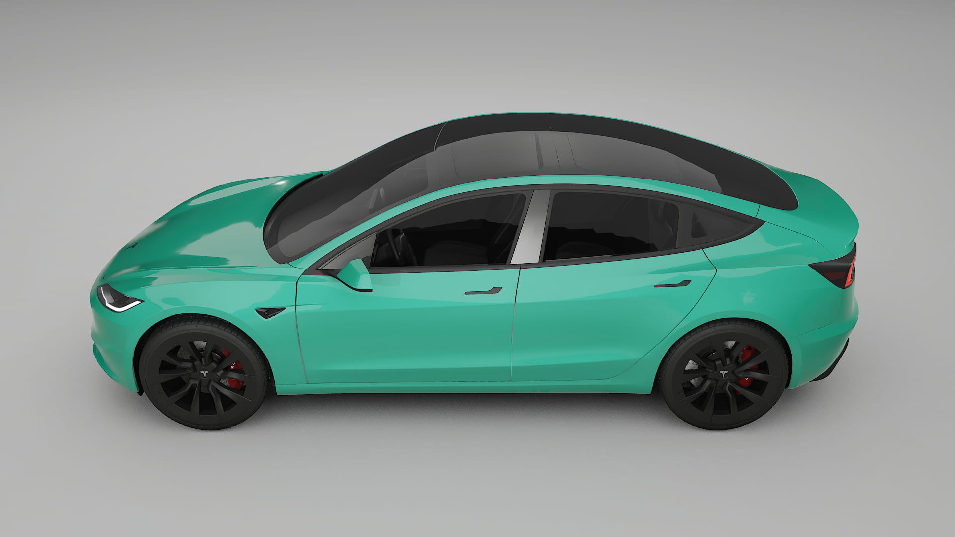 Tesla Model3 Highland TPU Paint Protection Film | JEWEL Color Change PPF Full Pre-Cut Kit