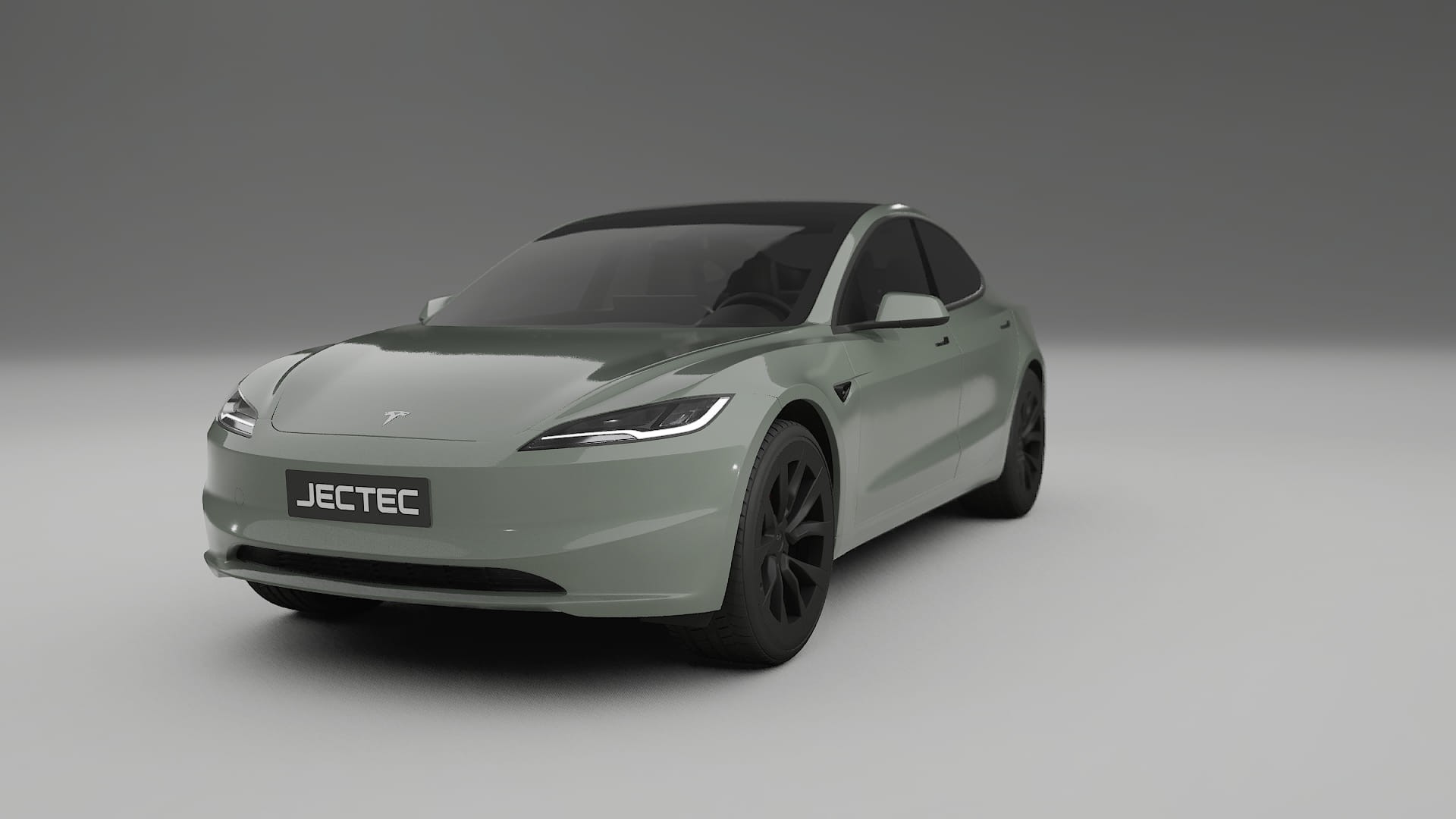 Tesla Model3 Highland TPU Paint Protection Film | SLATE Color Change PPF Full Pre-Cut Kit