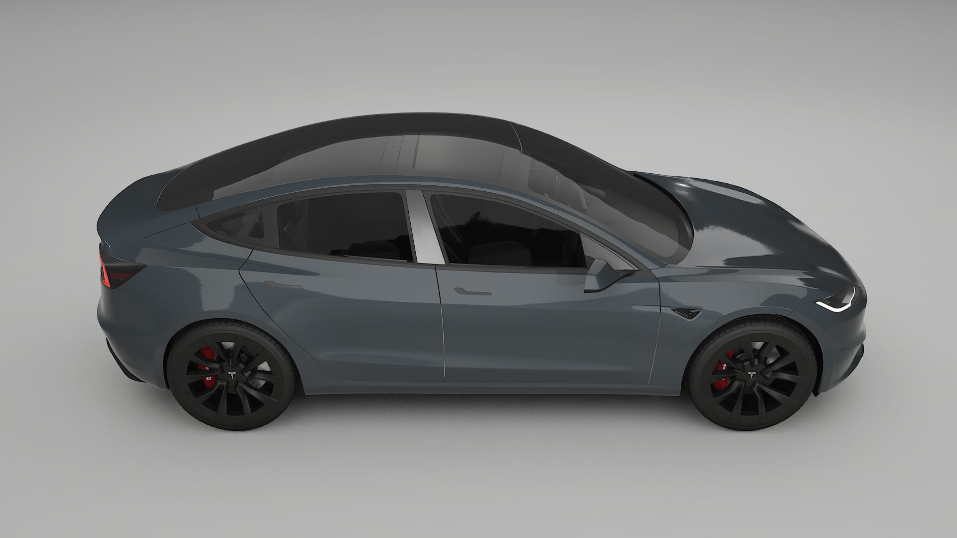 Tesla Model3 Highland TPU Paint Protection Film | GRANITE Color Change PPF Full Pre-Cut Kit