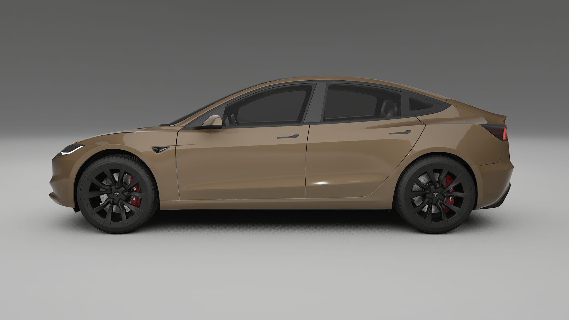 Tesla Model3 Highland TPU Paint Protection Film | SAHARA Color Change PPF Full Pre-Cut Kit