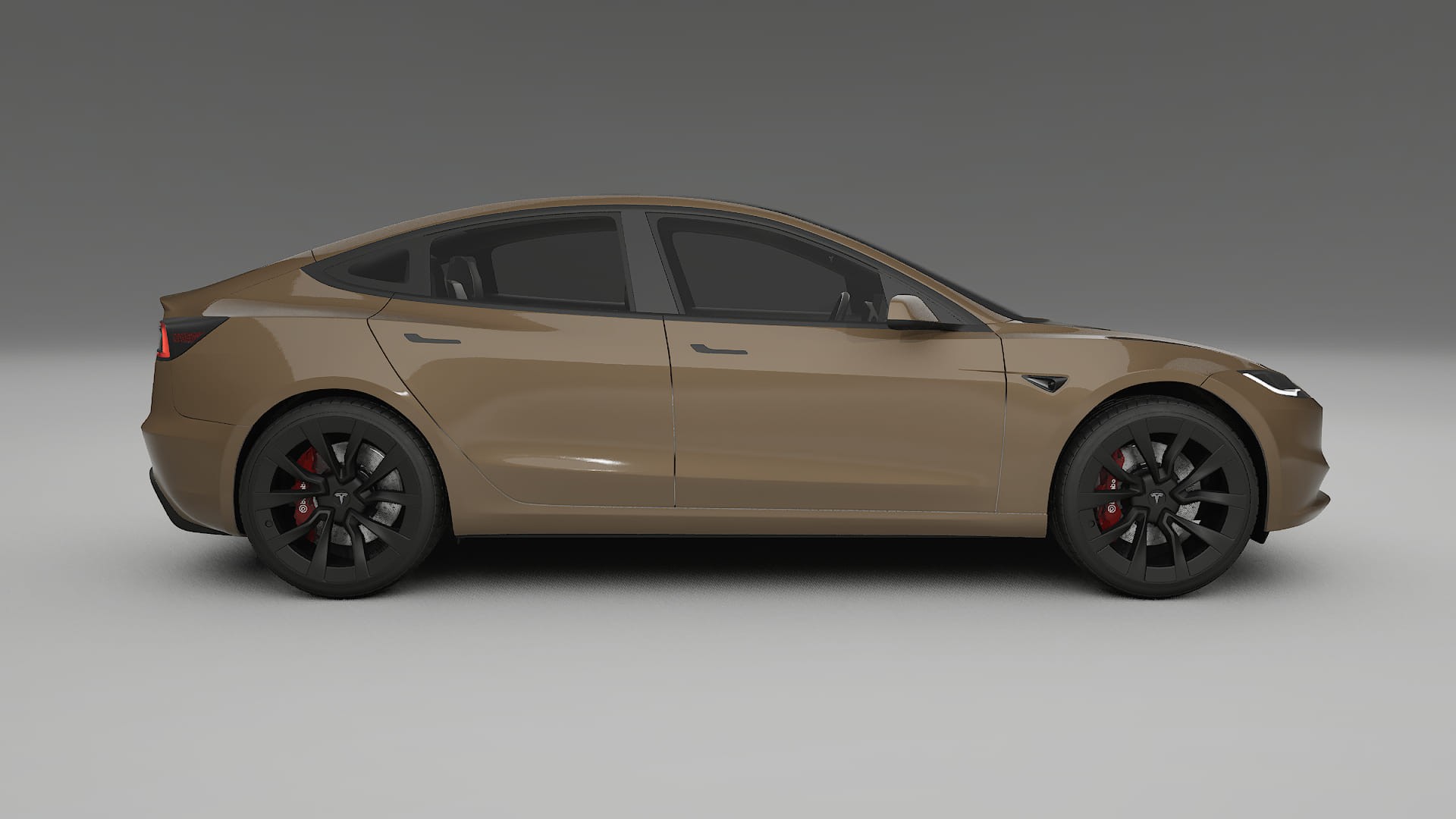 Tesla Model3 Highland TPU Paint Protection Film | SAHARA Color Change PPF Full Pre-Cut Kit