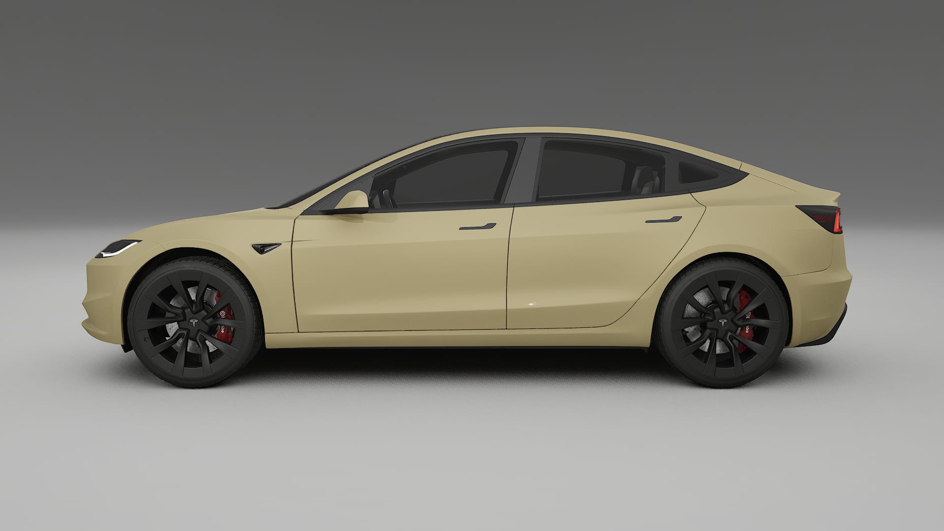 Tesla Model3 Highland TPU Paint Protection Film | SAND Color Change PPF Full Pre-Cut Kit