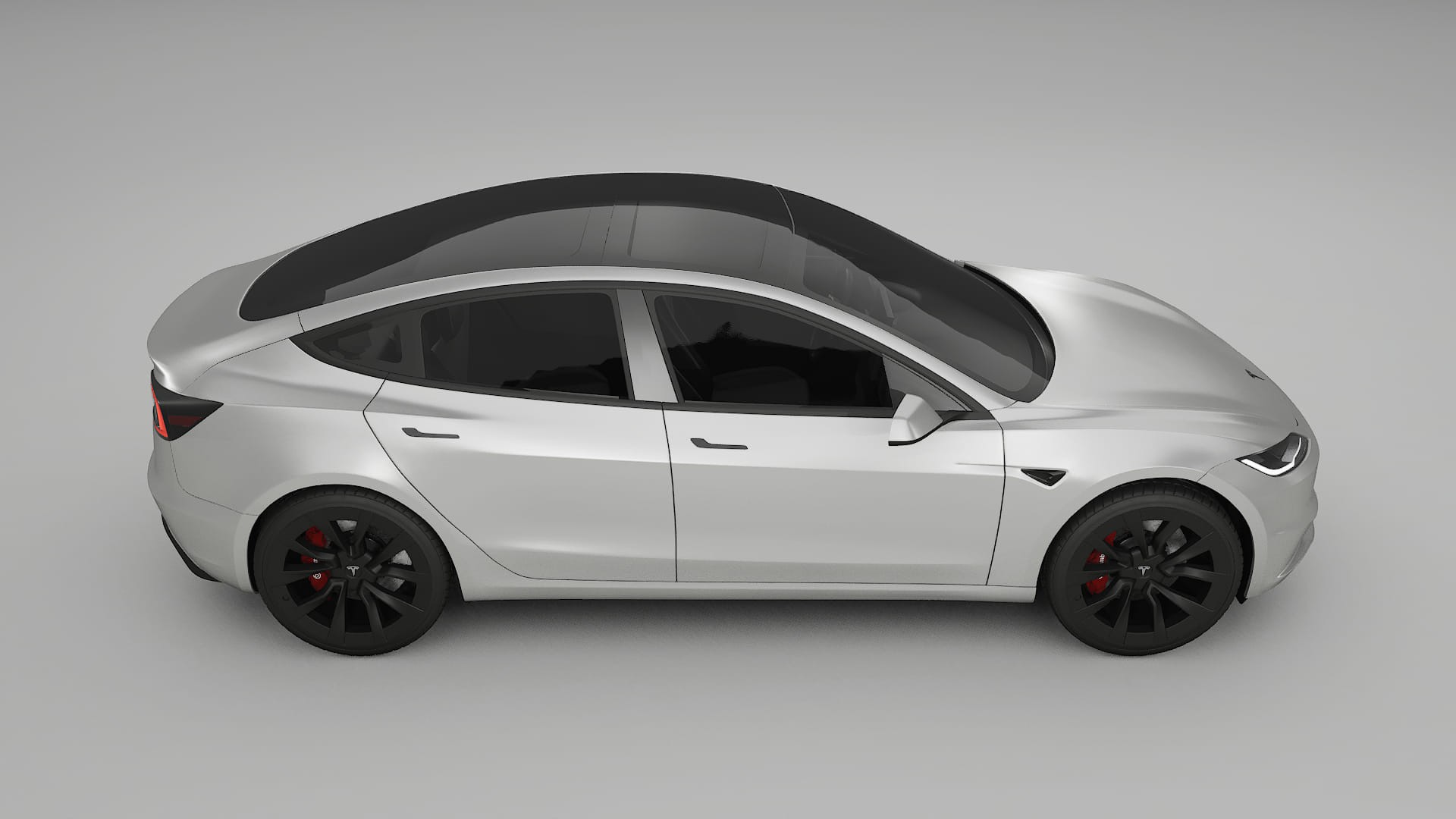 Tesla Model3 Highland TPU Paint Protection Film | OPAL Color Change PPF Full Pre-Cut Kit
