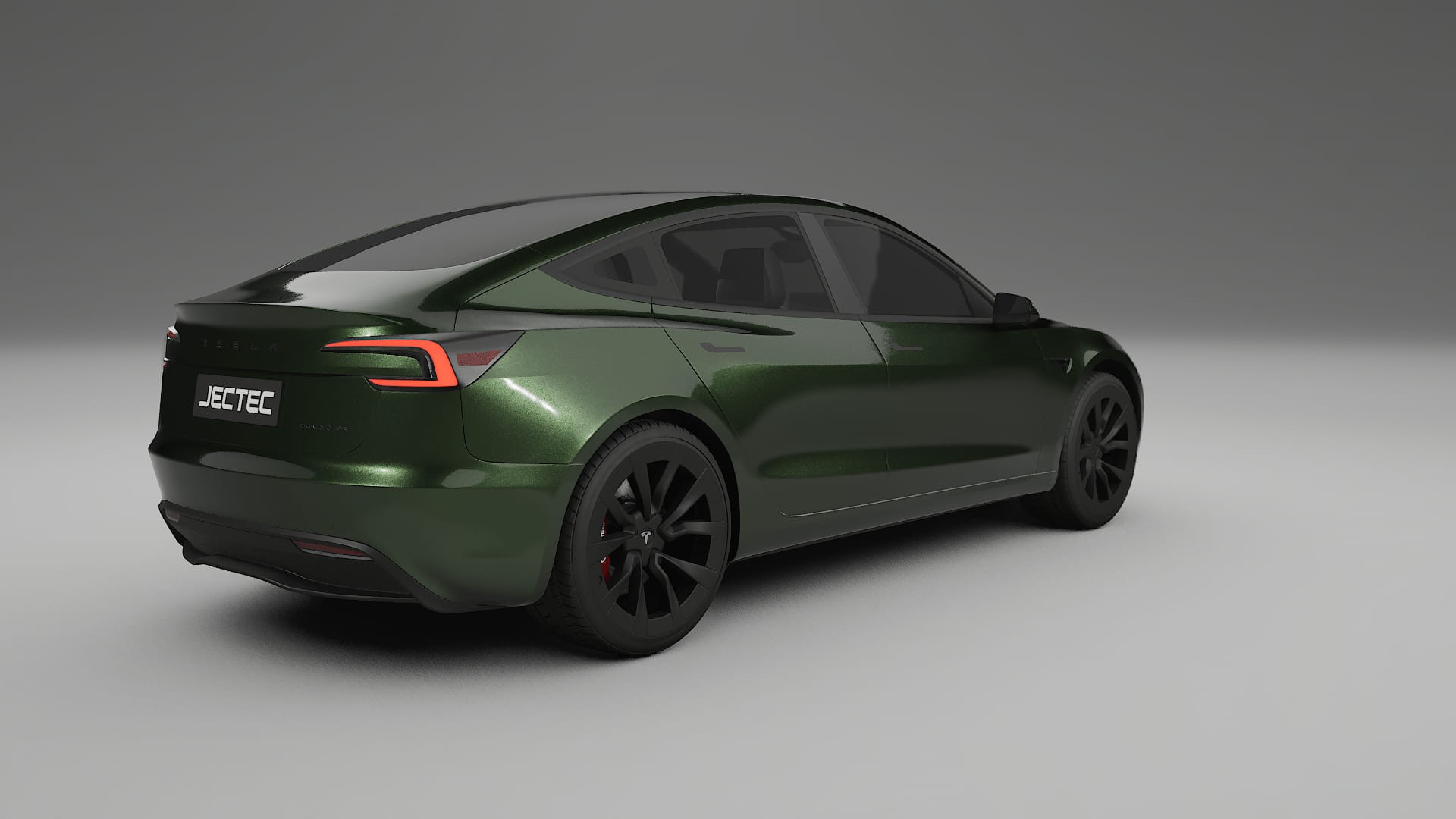 Tesla Model3 Highland TPU Paint Protection Film | LAGOON Color Change PPF Full Pre-Cut Kit