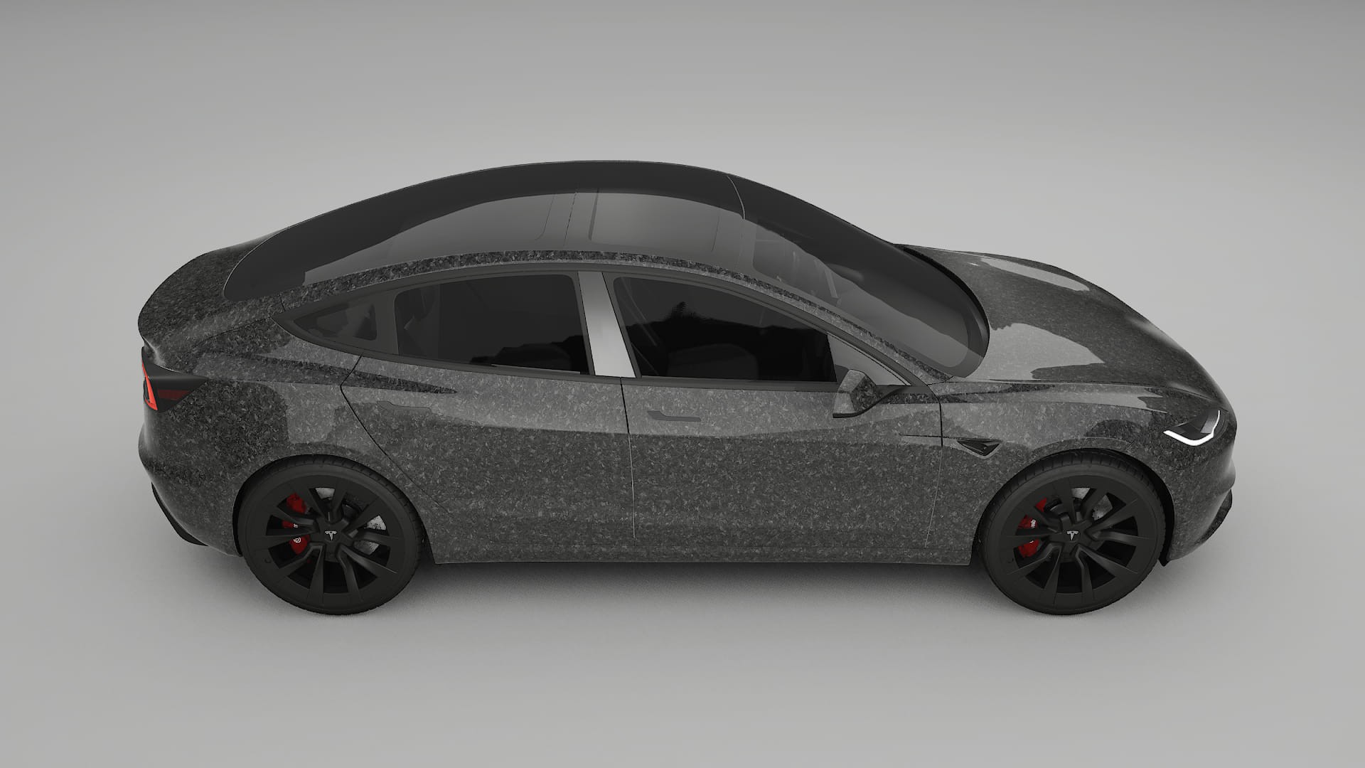 Tesla Model3 Highland TPU Paint Protection Film | FORGED S Color Change PPF Full Pre-Cut Kit