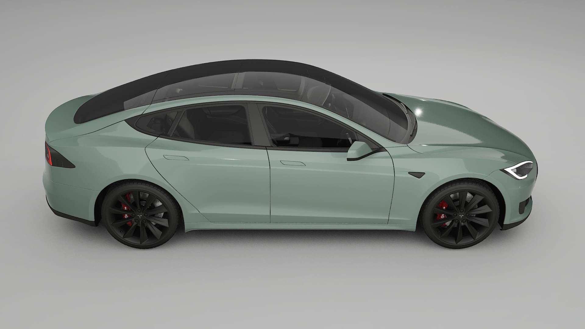 Tesla Model-S TPU Paint Protection Film | CINDER Color Change PPF Full Pre-Cut Kit