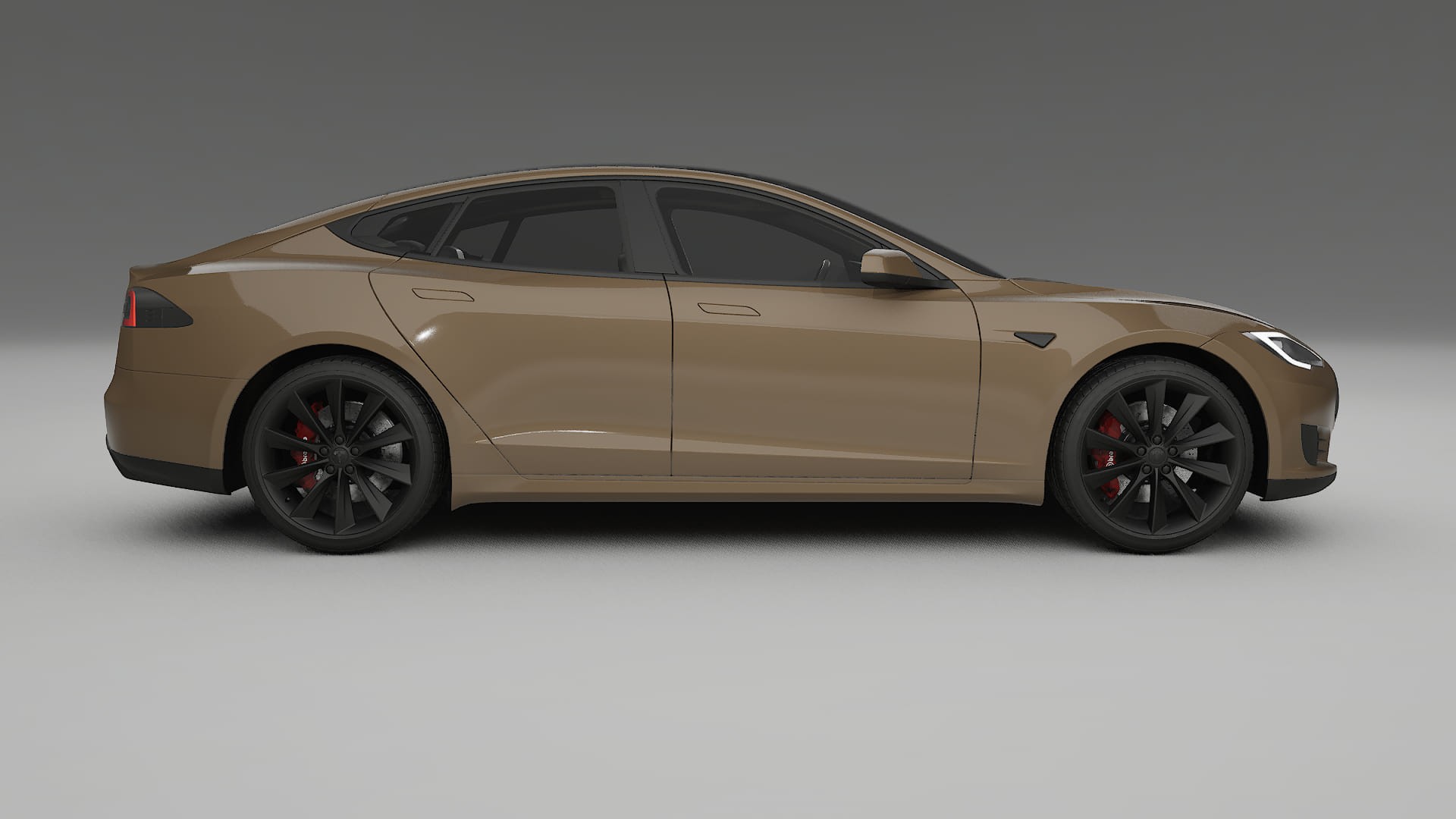 Tesla Model-S TPU Paint Protection Film | SAHARA Color Change PPF Full Pre-Cut Kit