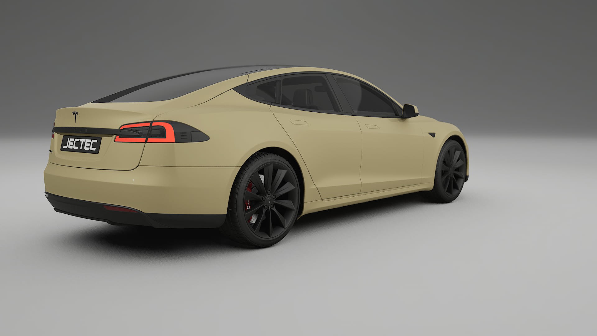 Tesla Model-S TPU Paint Protection Film | SAND Color Change PPF Full Pre-Cut Kit