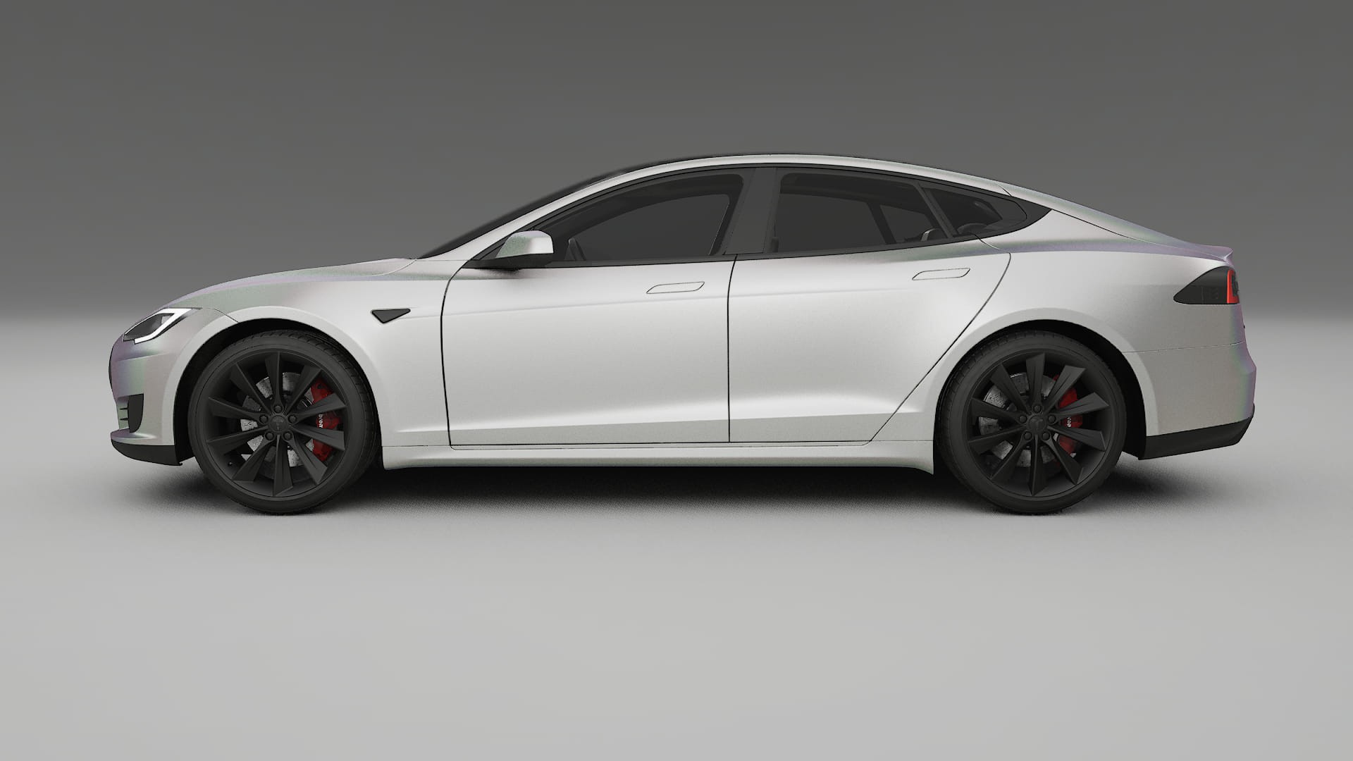 Tesla Model-S TPU Paint Protection Film | NEBULA Color Change PPF Full Pre-Cut Kit
