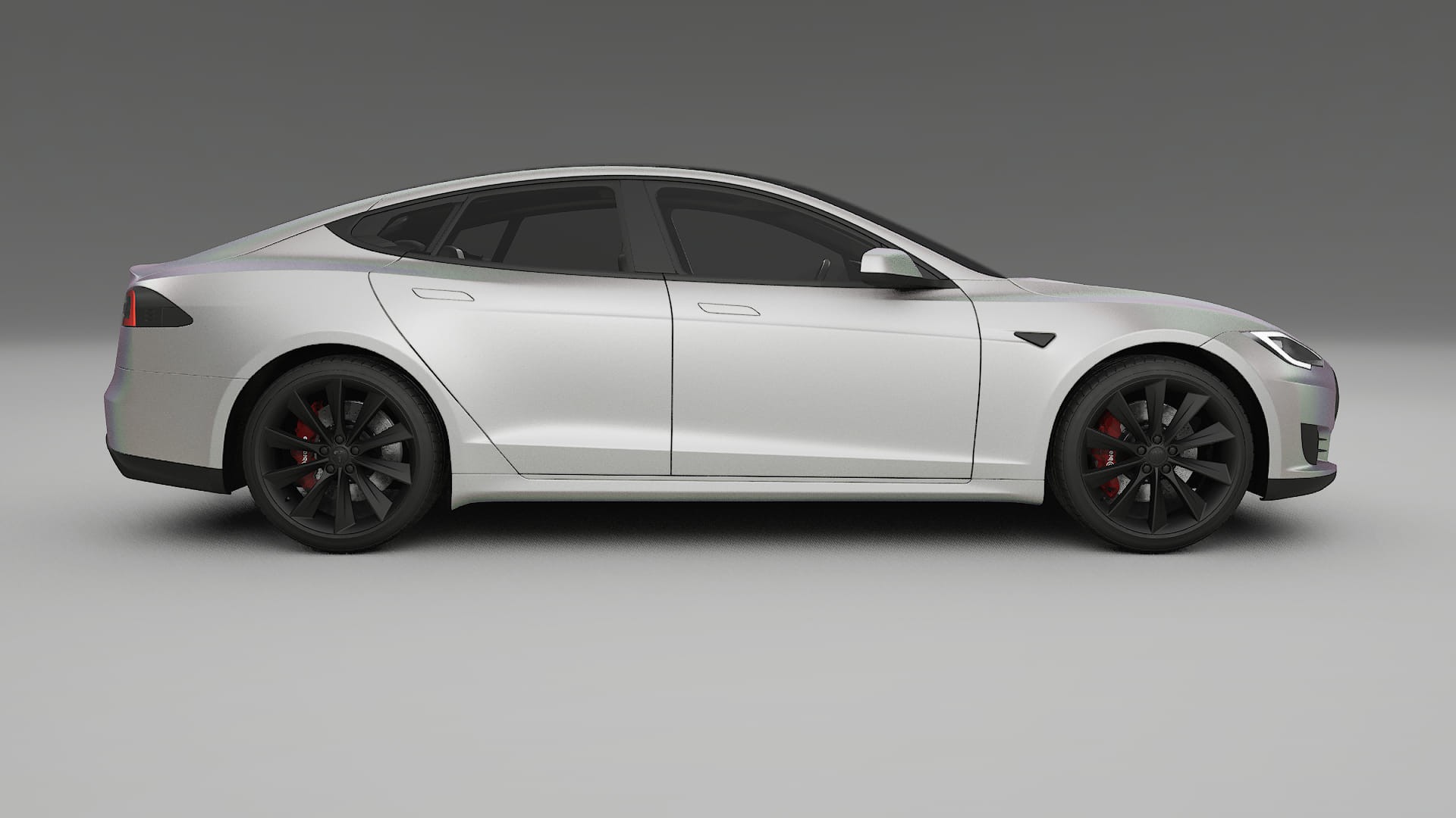 Tesla Model-S TPU Paint Protection Film | NEBULA Color Change PPF Full Pre-Cut Kit