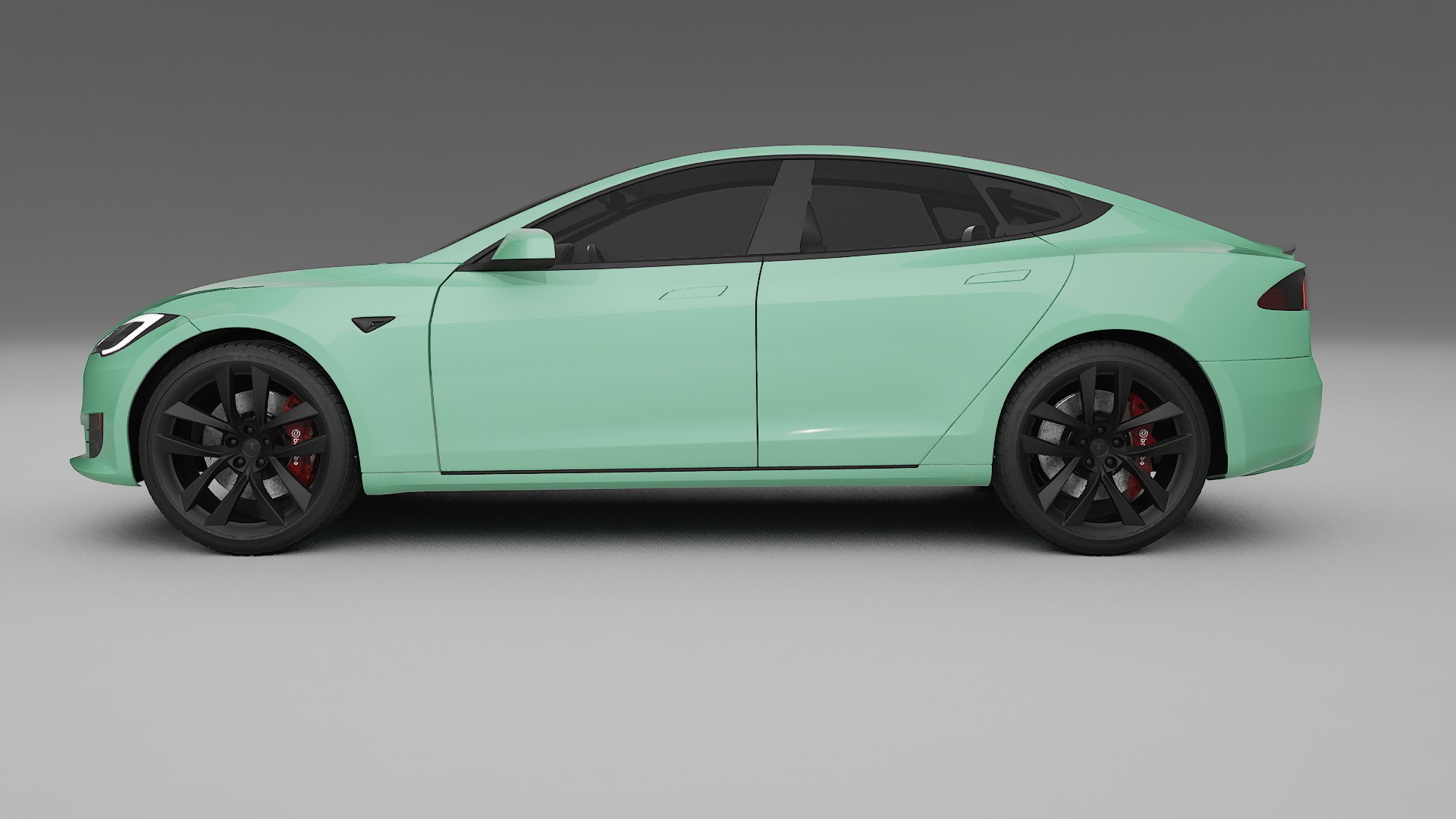 Tesla Model-S Refresh TPU Paint Protection Film | DUSTY Color Change PPF Full Pre-Cut Kit