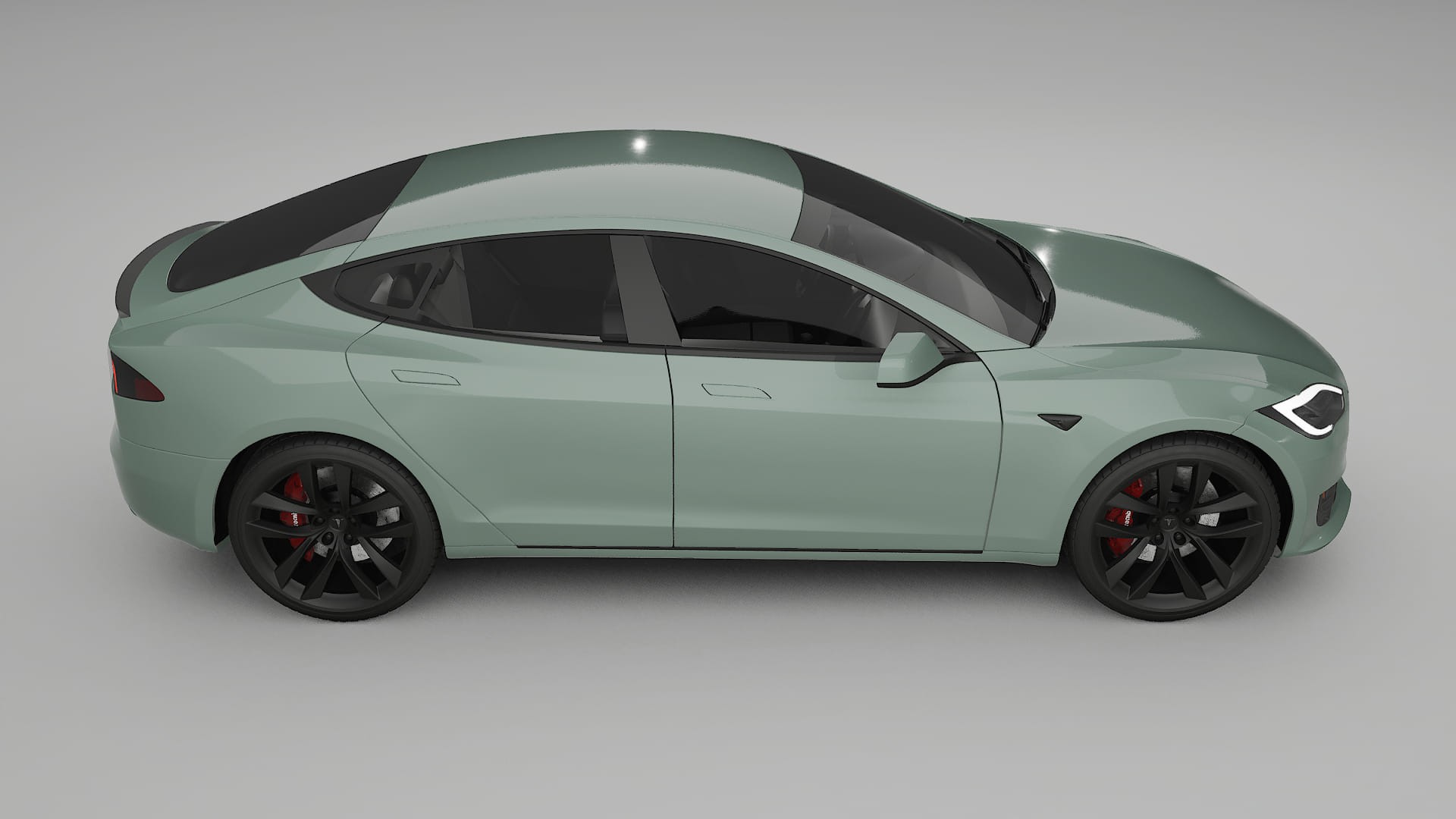 Tesla Model-S Refresh TPU Paint Protection Film | CINDER Color Change PPF Full Pre-Cut Kit