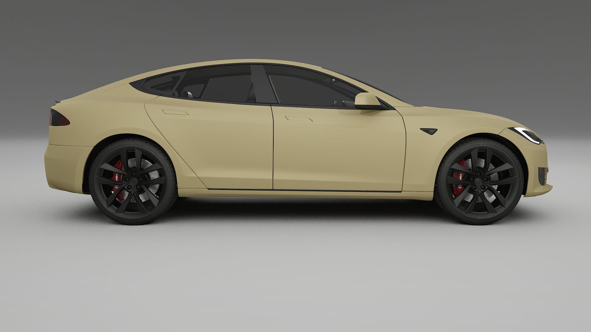 Tesla Model-S Refresh TPU Paint Protection Film | SAND Color Change PPF Full Pre-Cut Kit