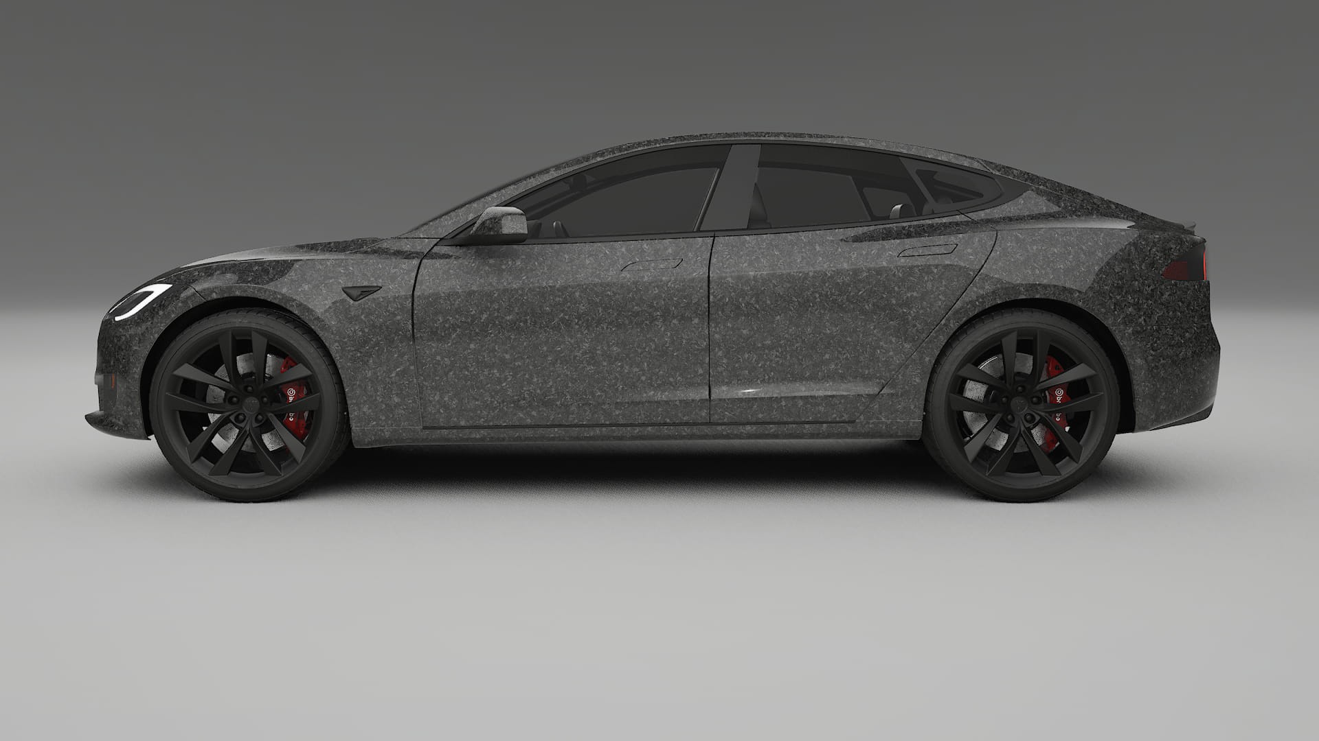 Tesla Model-S Refresh TPU Paint Protection Film | FORGED S Color Change PPF Full Pre-Cut Kit