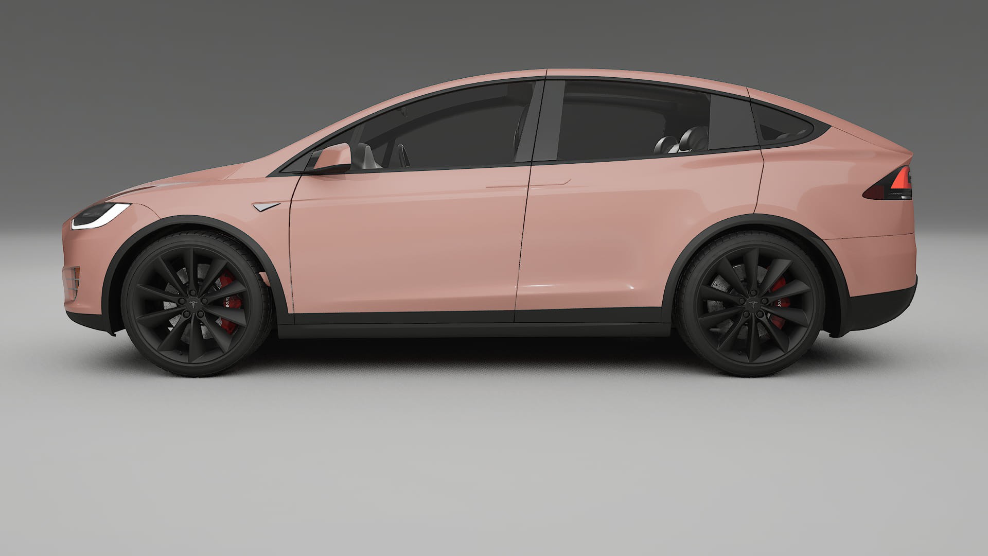 Tesla Model-X TPU Paint Protection Film | BLUSH Color Change PPF Full Pre-Cut Kit