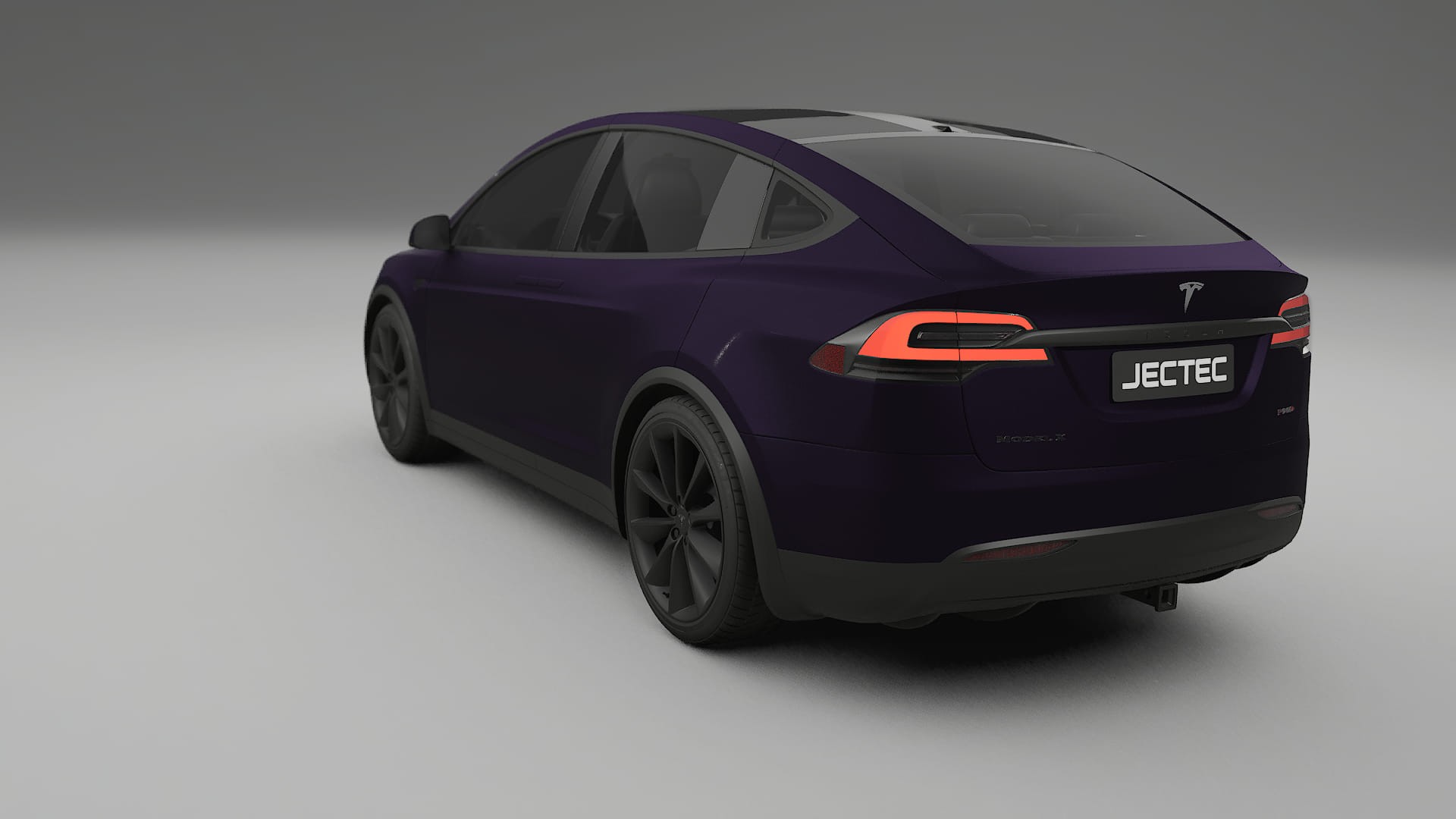 Tesla Model-X TPU Paint Protection Film | VIOLET Color Change PPF Full Pre-Cut Kit
