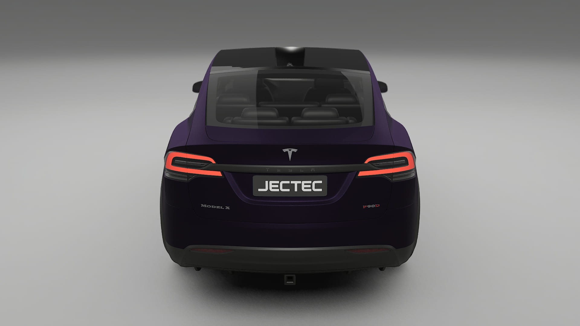Tesla Model-X TPU Paint Protection Film | VIOLET Color Change PPF Full Pre-Cut Kit