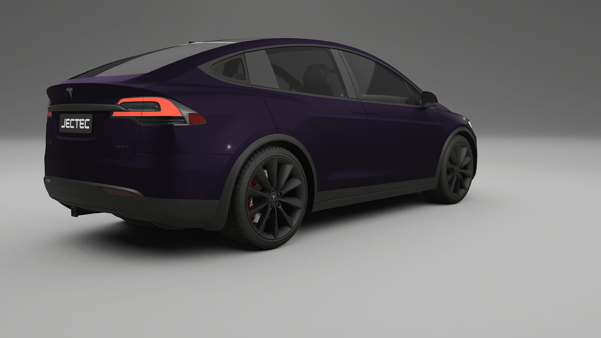Tesla Model-X TPU Paint Protection Film | VIOLET Color Change PPF Full Pre-Cut Kit