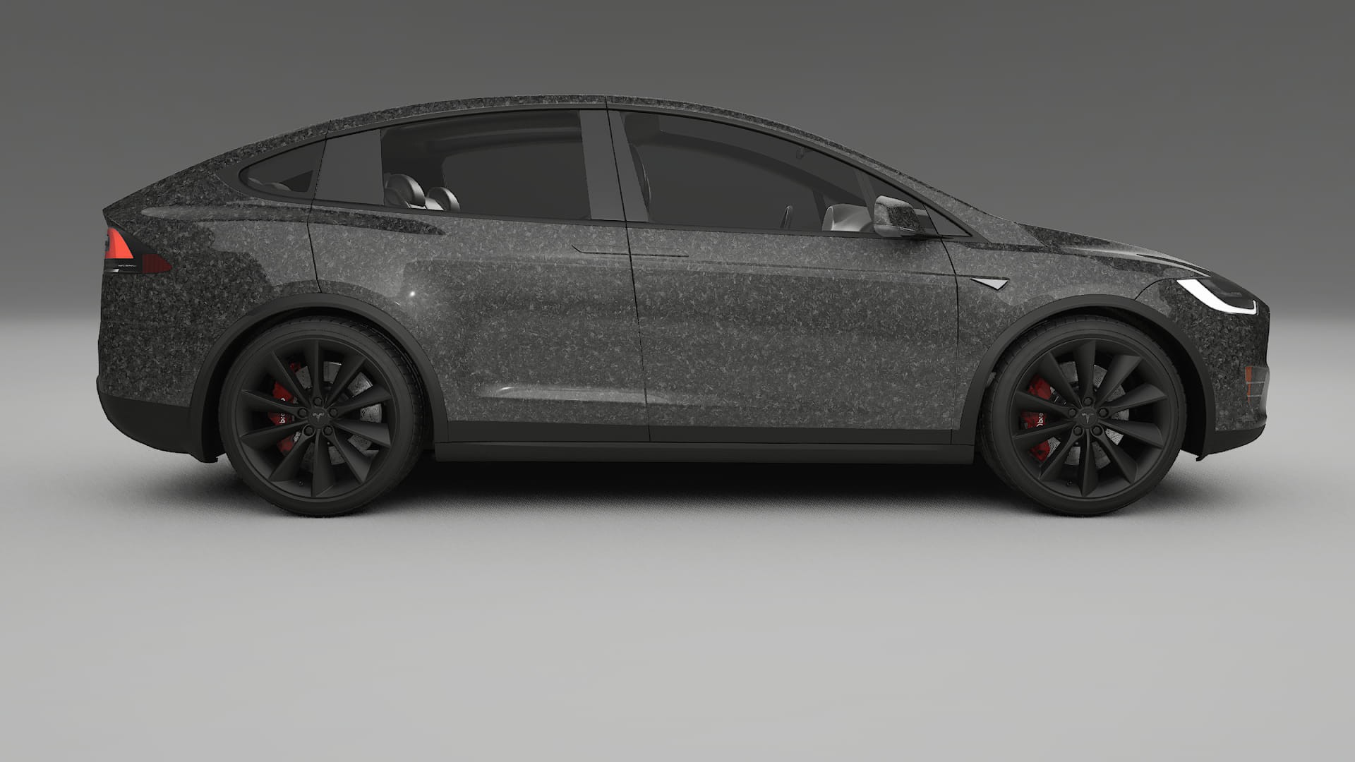 Tesla Model-X TPU Paint Protection Film | FORGED S Color Change PPF Full Pre-Cut Kit
