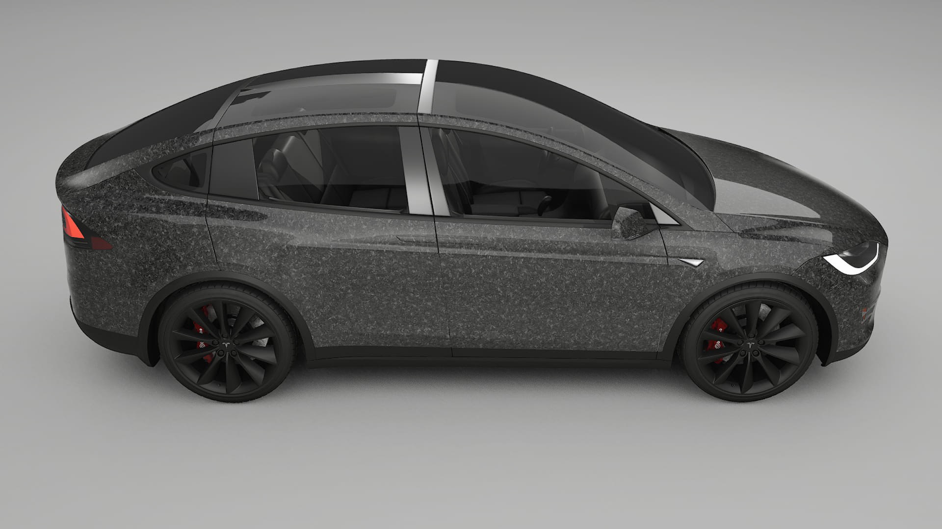 Tesla Model-X TPU Paint Protection Film | FORGED S Color Change PPF Full Pre-Cut Kit