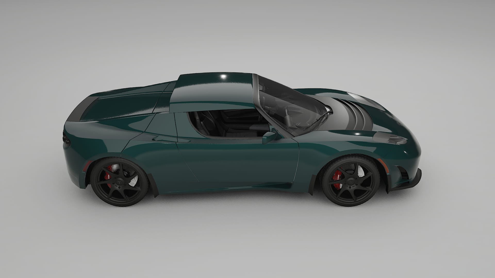 Tesla Roadster 2.5 TPU Paint Protection Film | INFERNO Color Change PPF Full Pre-Cut Kit