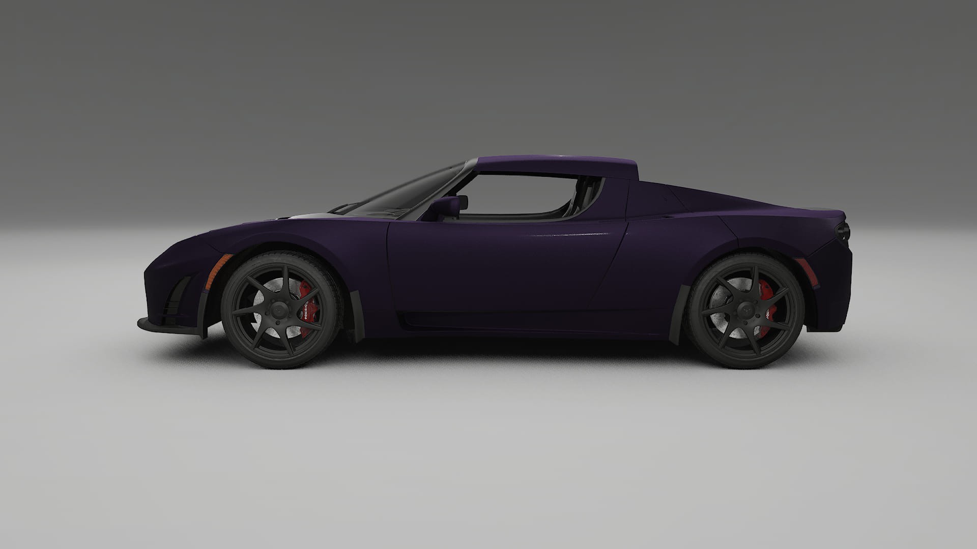 Tesla Roadster 2.5 TPU Paint Protection Film | VIOLET Color Change PPF Full Pre-Cut Kit
