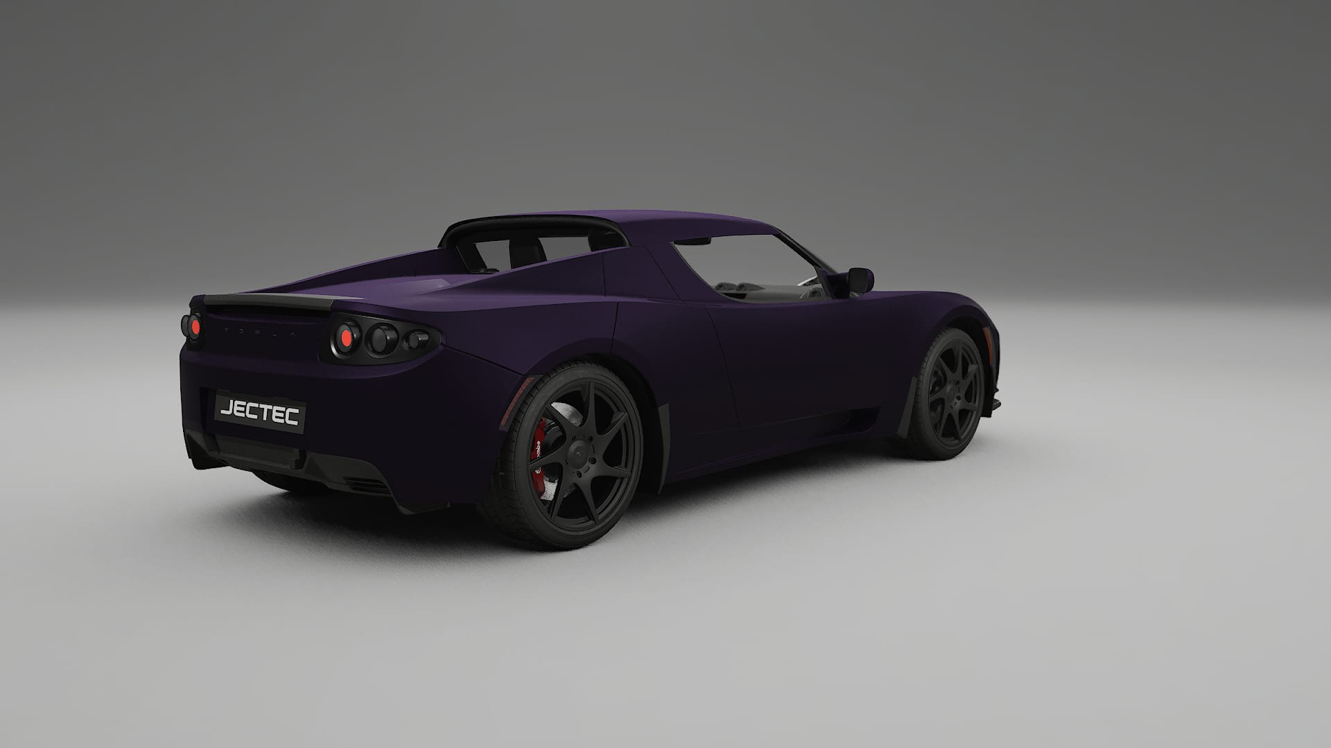 Tesla Roadster 2.5 TPU Paint Protection Film | VIOLET Color Change PPF Full Pre-Cut Kit