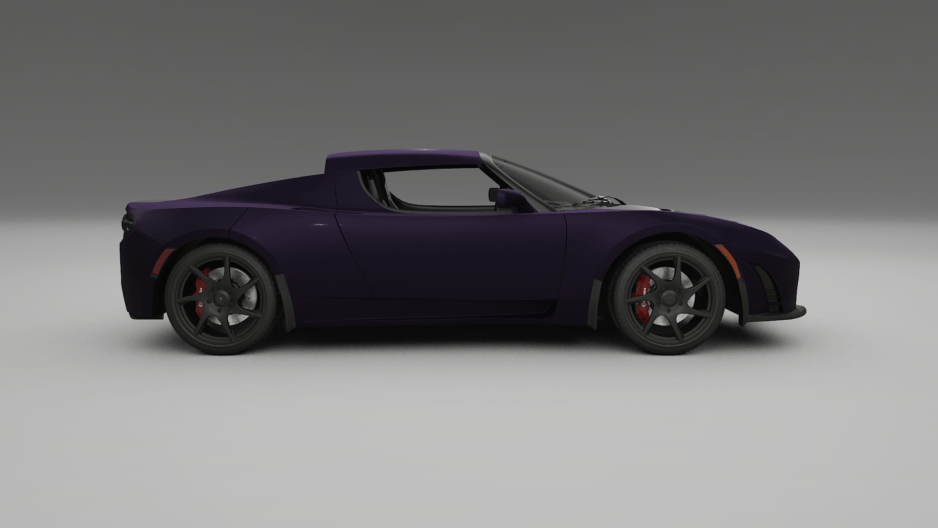Tesla Roadster 2.5 TPU Paint Protection Film | VIOLET Color Change PPF Full Pre-Cut Kit