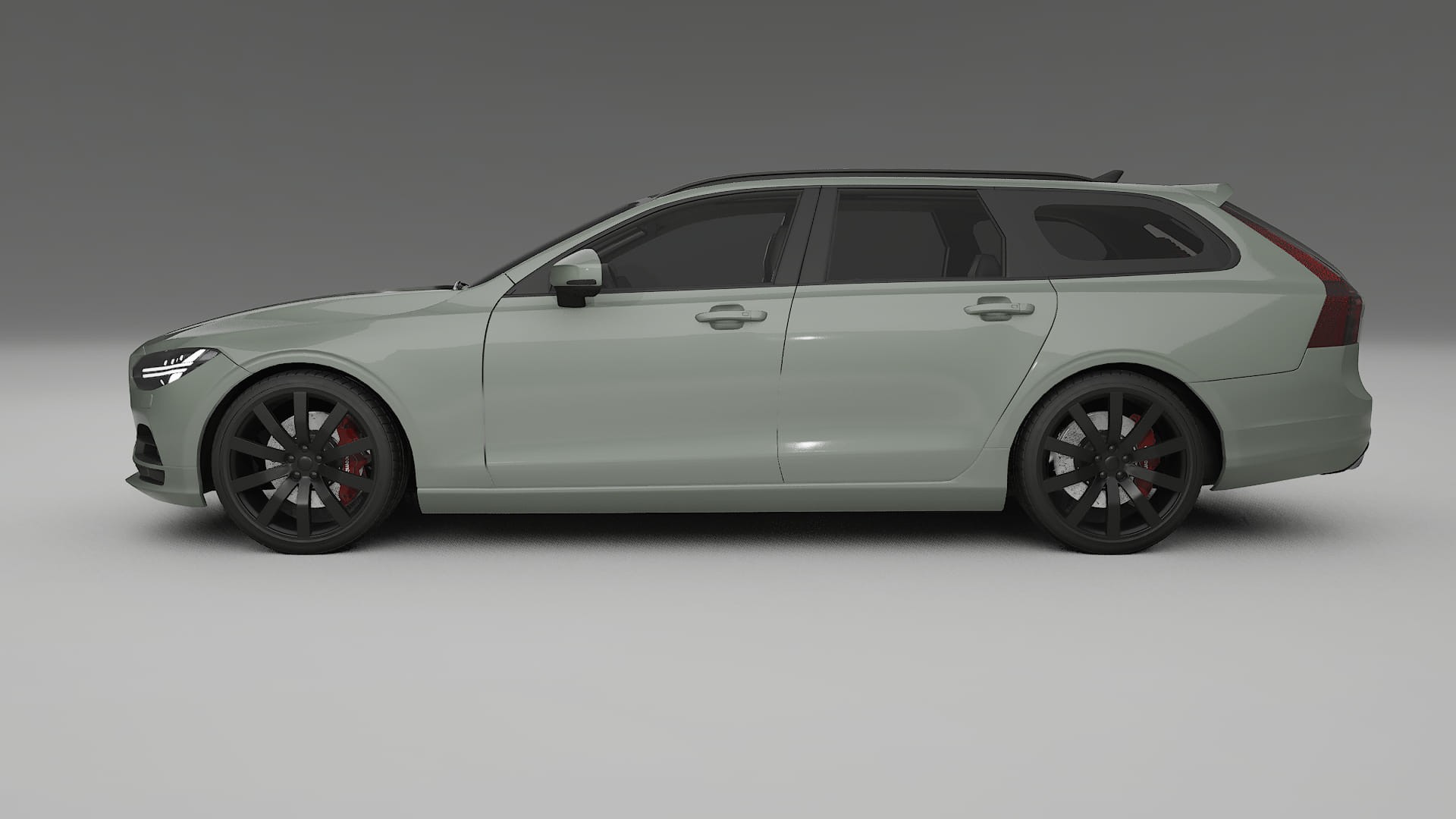 Volvo V90 P5 TPU Paint Protection Film | SLATE Color Change PPF Full Pre-Cut Kit