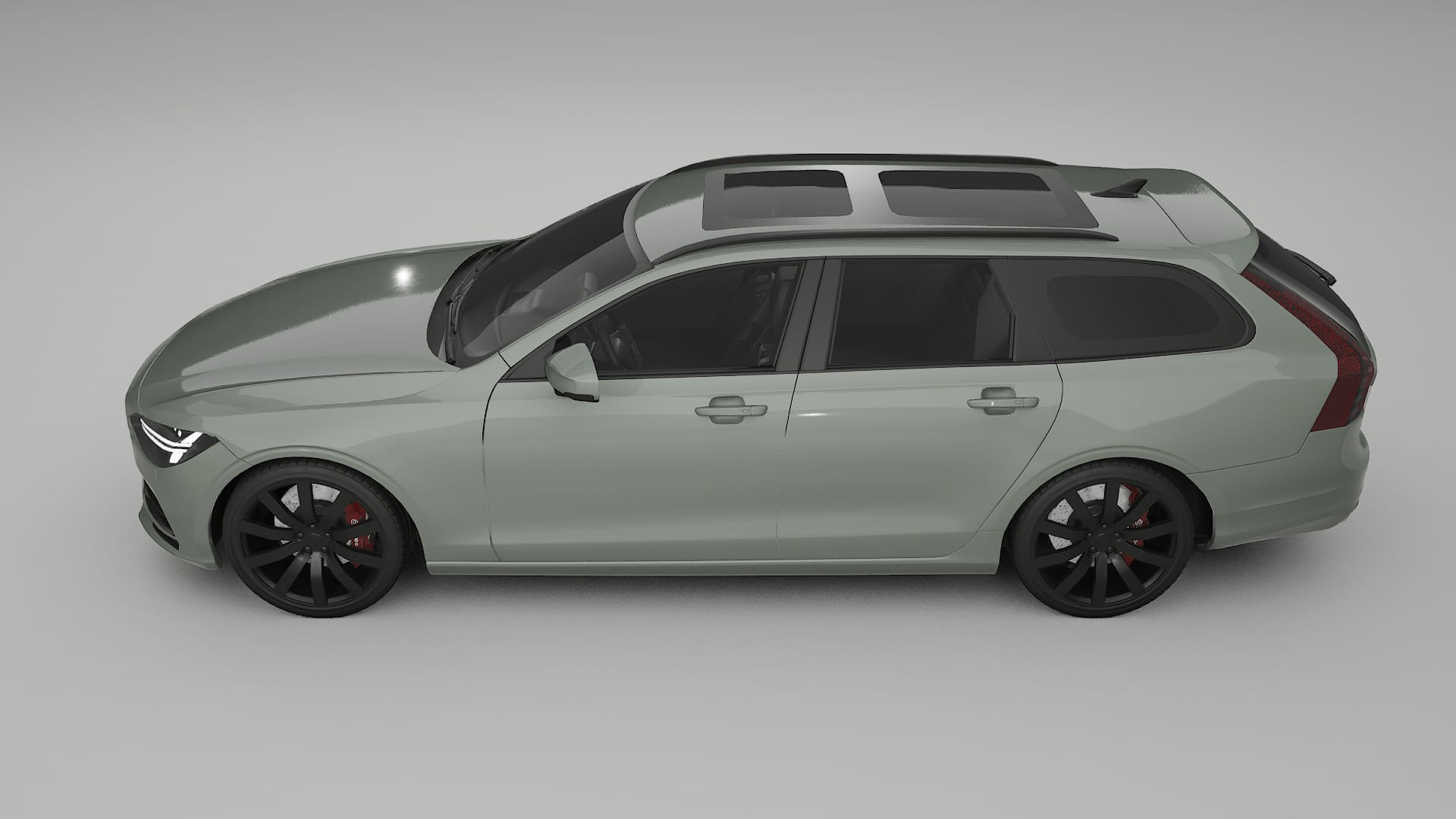 Volvo V90 P5 TPU Paint Protection Film | SLATE Color Change PPF Full Pre-Cut Kit