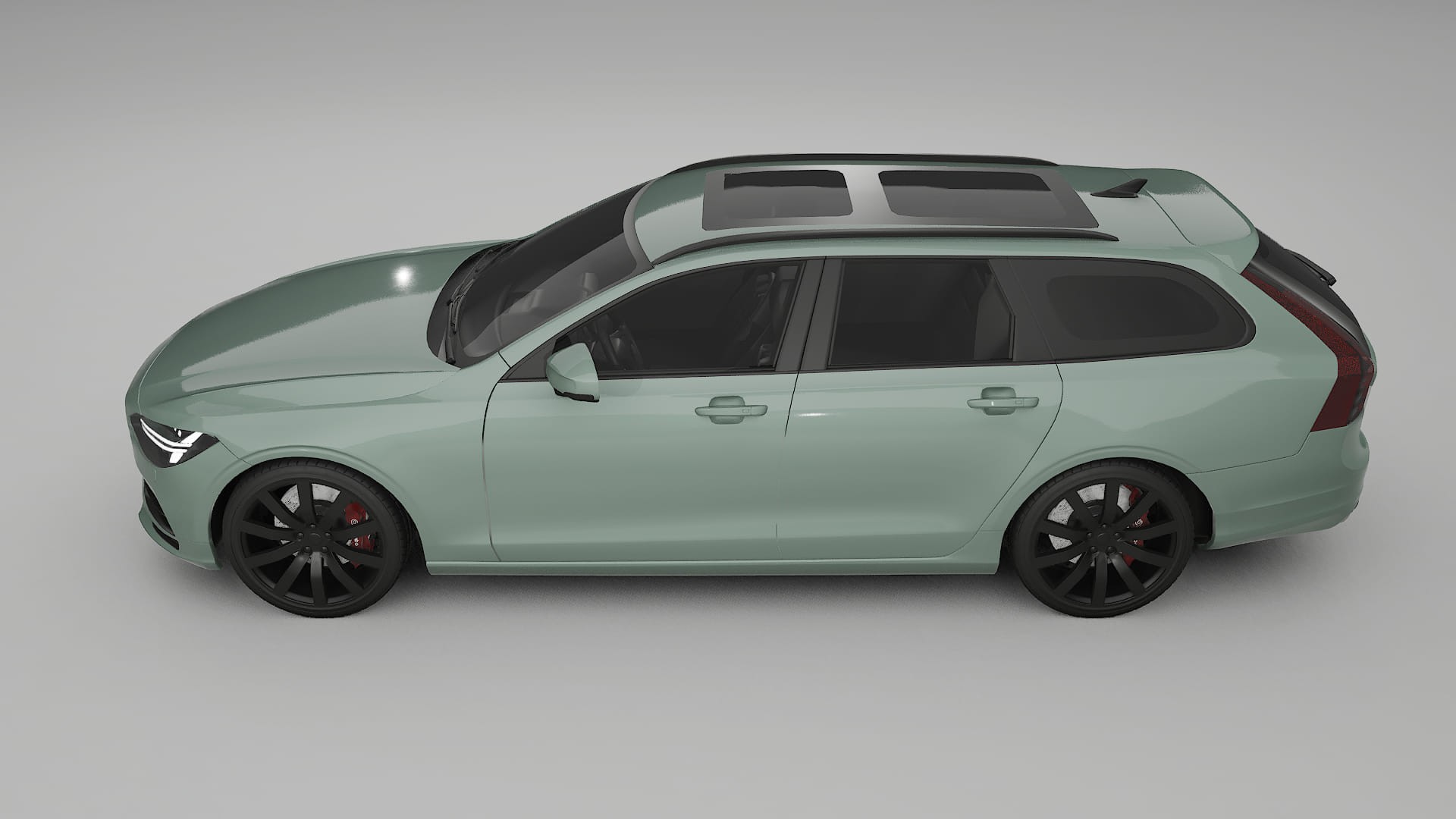 Volvo V90 P5 TPU Paint Protection Film | CINDER Color Change PPF Full Pre-Cut Kit