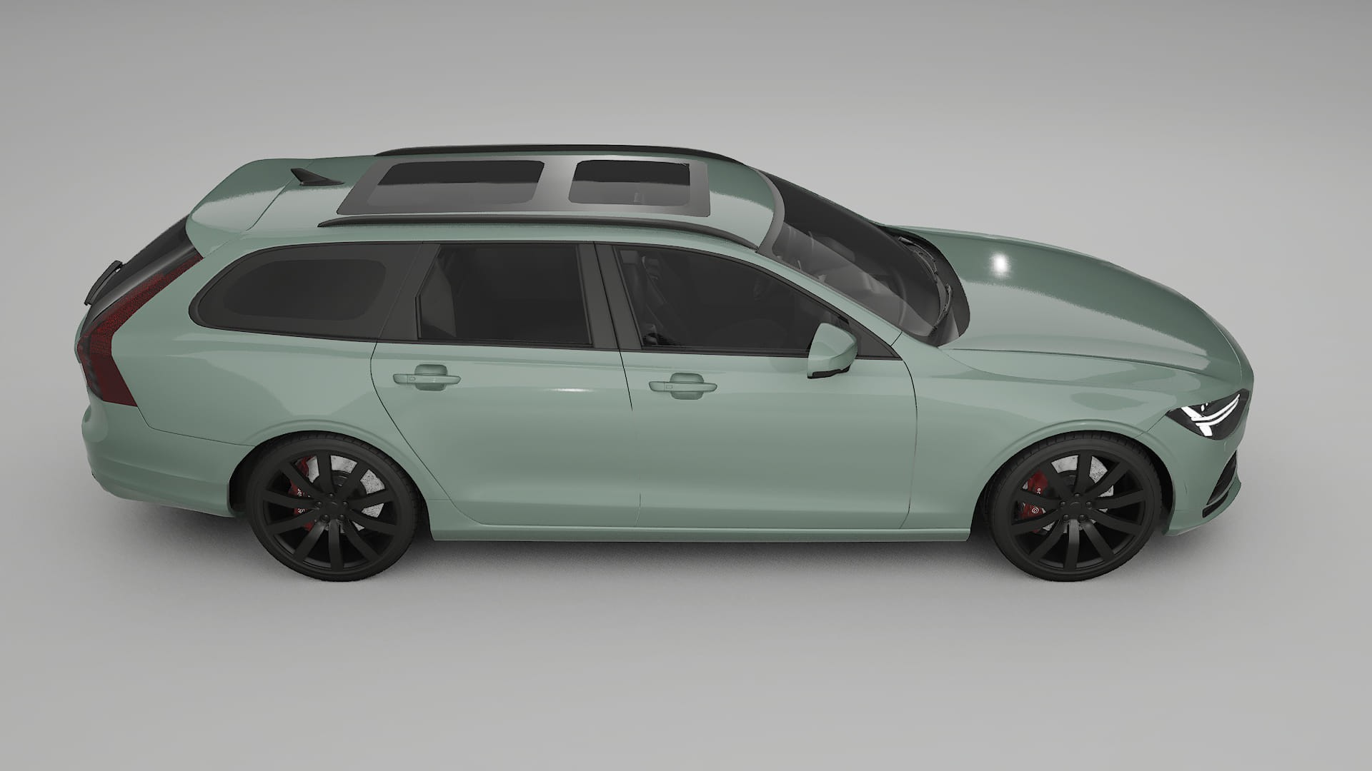 Volvo V90 P5 TPU Paint Protection Film | CINDER Color Change PPF Full Pre-Cut Kit