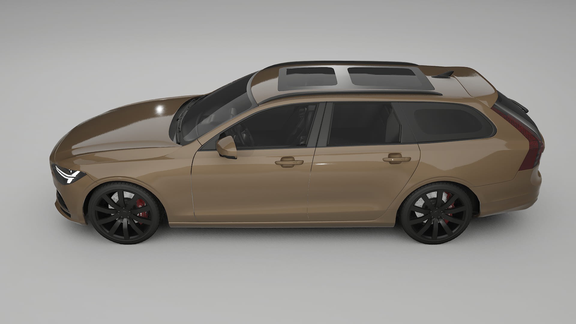 Volvo V90 P5 TPU Paint Protection Film | SAHARA Color Change PPF Full Pre-Cut Kit