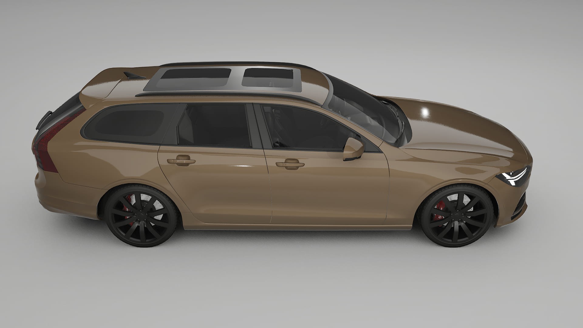 Volvo V90 P5 TPU Paint Protection Film | SAHARA Color Change PPF Full Pre-Cut Kit