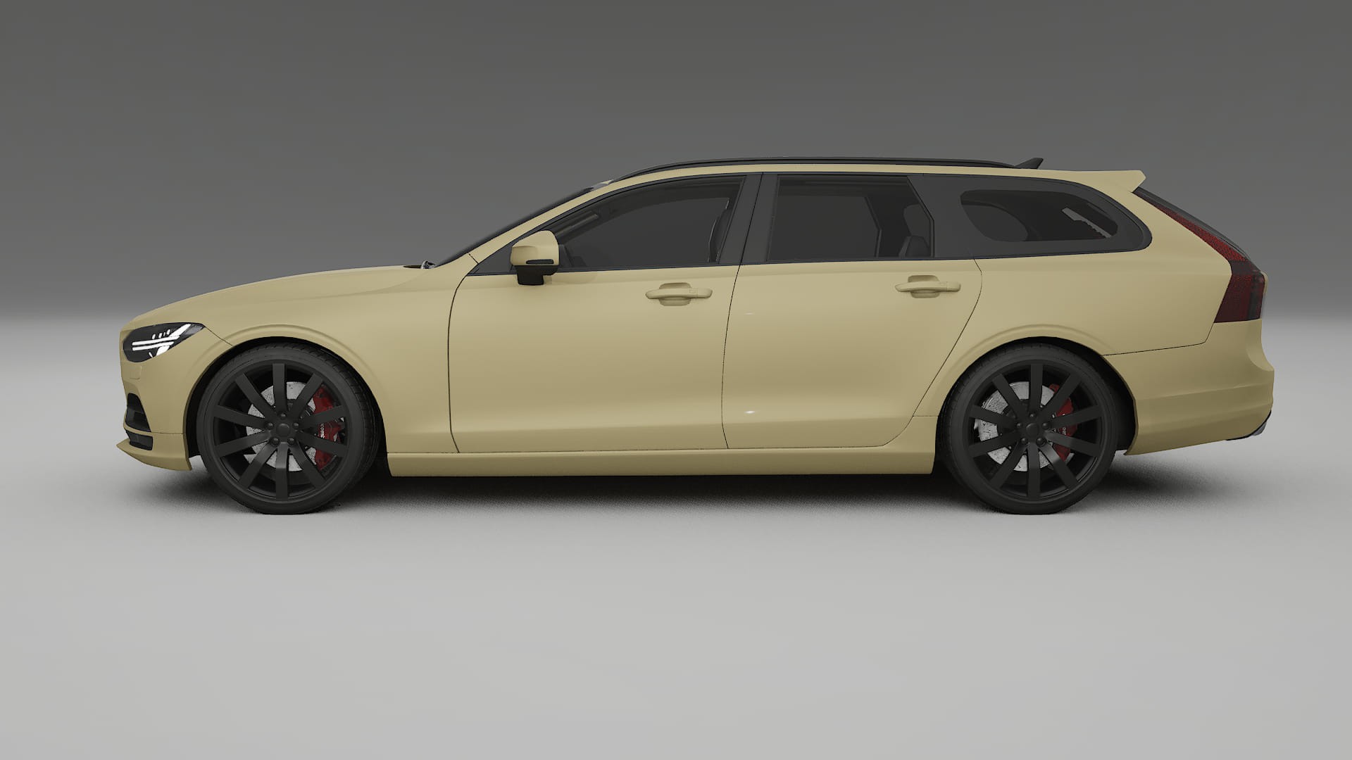 Volvo V90 P5 TPU Paint Protection Film | SAND Color Change PPF Full Pre-Cut Kit