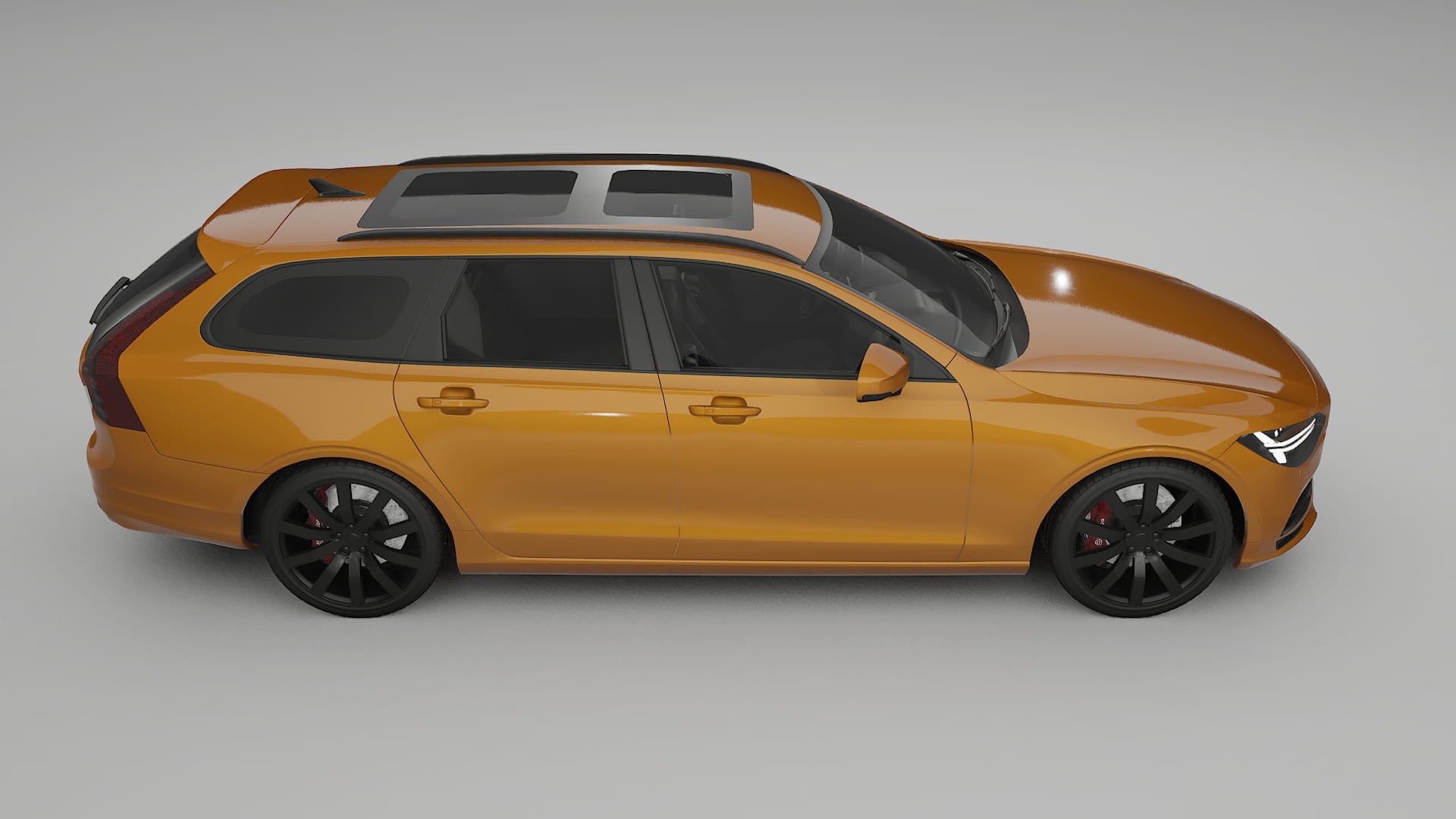 Volvo V90 P5 TPU Paint Protection Film | DAISY Color Change PPF Full Pre-Cut Kit