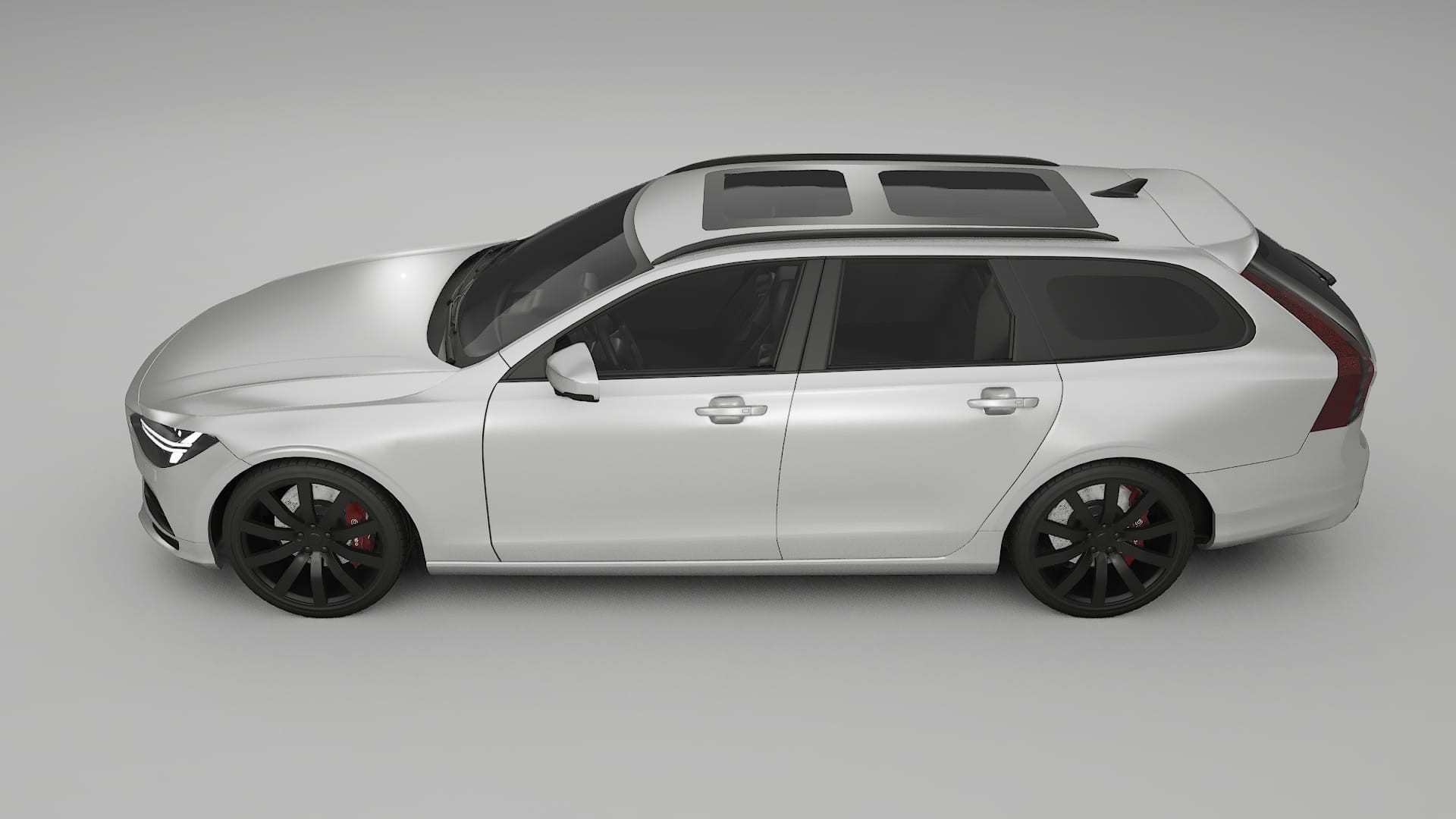 Volvo V90 P5 TPU Paint Protection Film | OPAL Color Change PPF Full Pre-Cut Kit