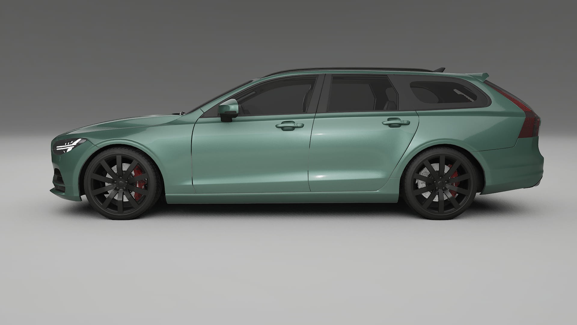 Volvo V90 P5 TPU Paint Protection Film | EVERGREEN Color Change PPF Full Pre-Cut Kit