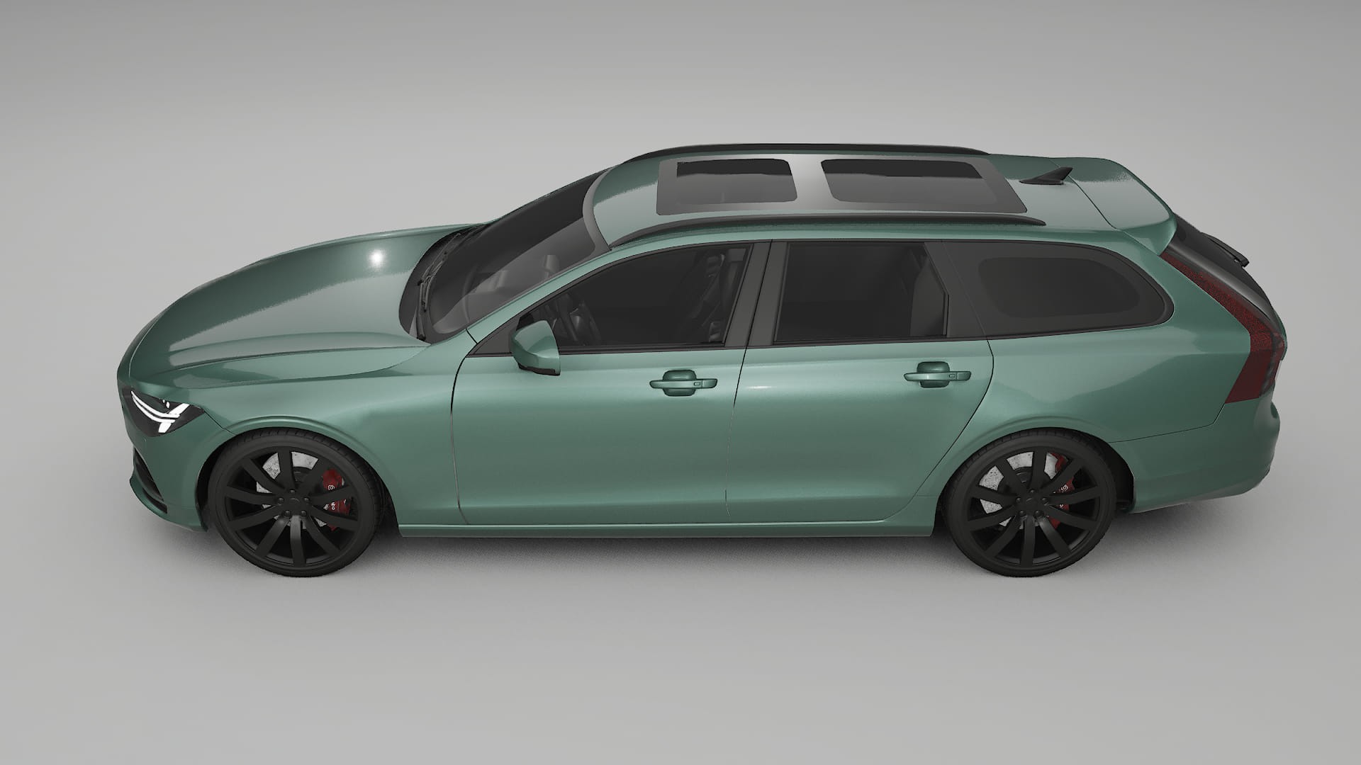 Volvo V90 P5 TPU Paint Protection Film | EVERGREEN Color Change PPF Full Pre-Cut Kit