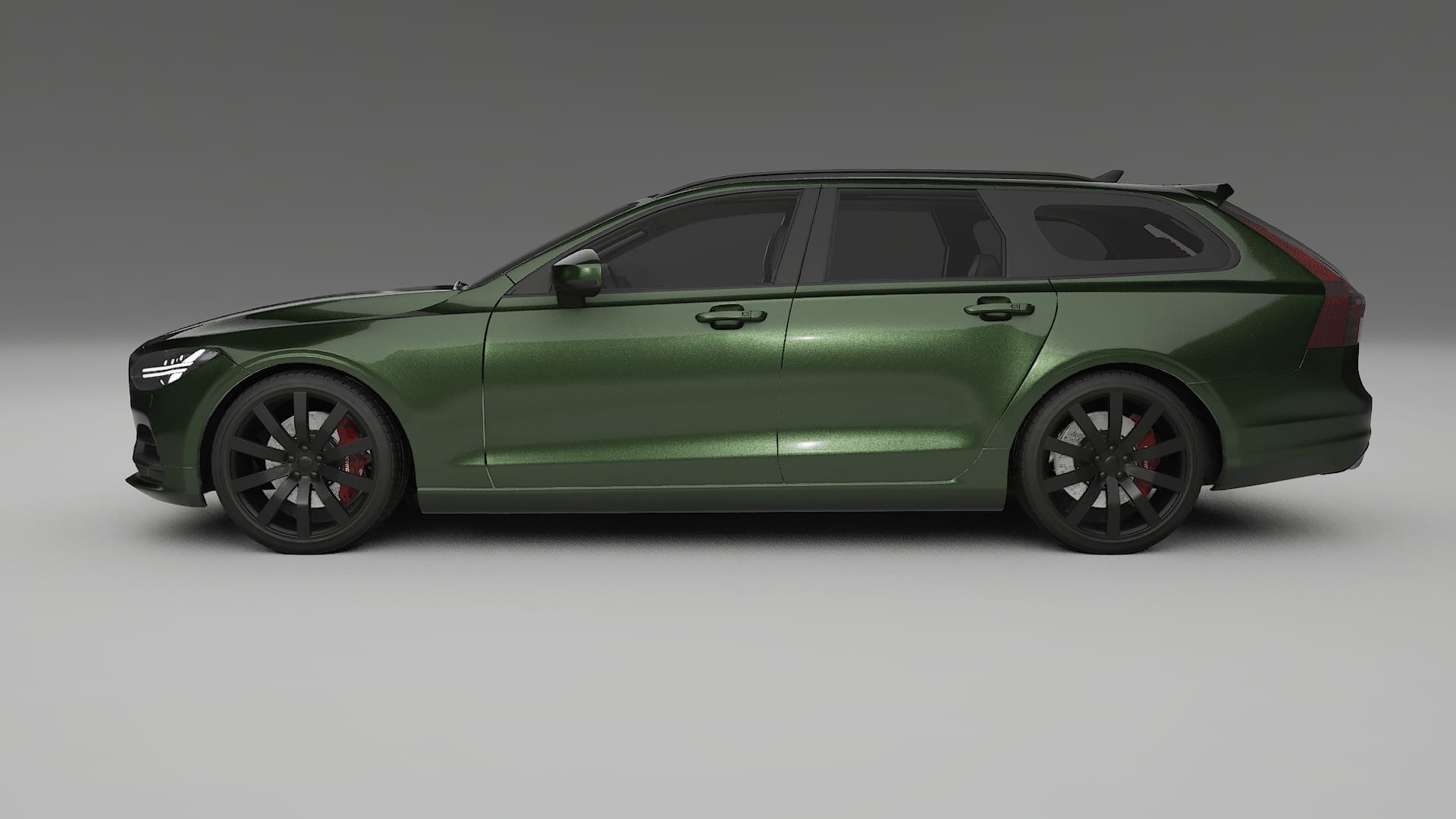 Volvo V90 P5 TPU Paint Protection Film | LAGOON Color Change PPF Full Pre-Cut Kit