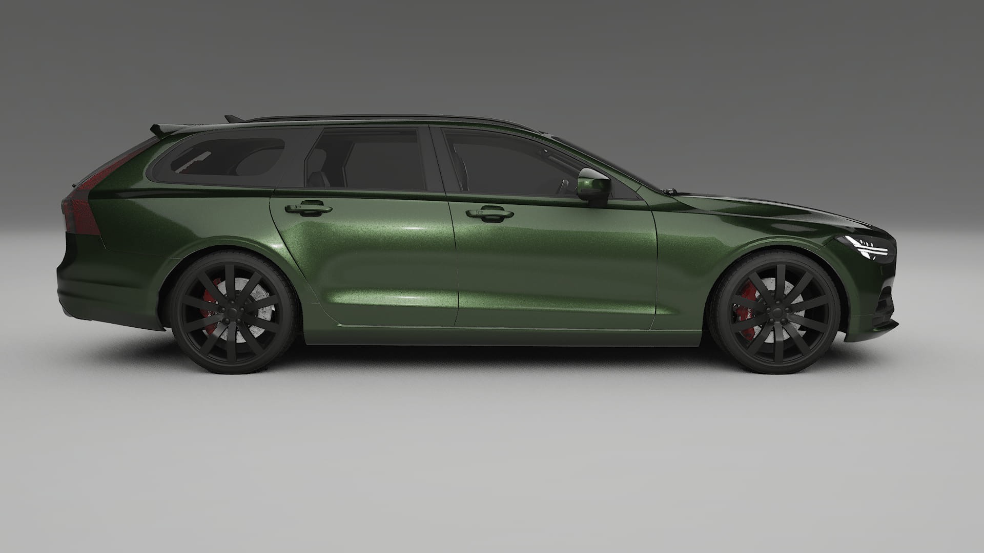 Volvo V90 P5 TPU Paint Protection Film | LAGOON Color Change PPF Full Pre-Cut Kit